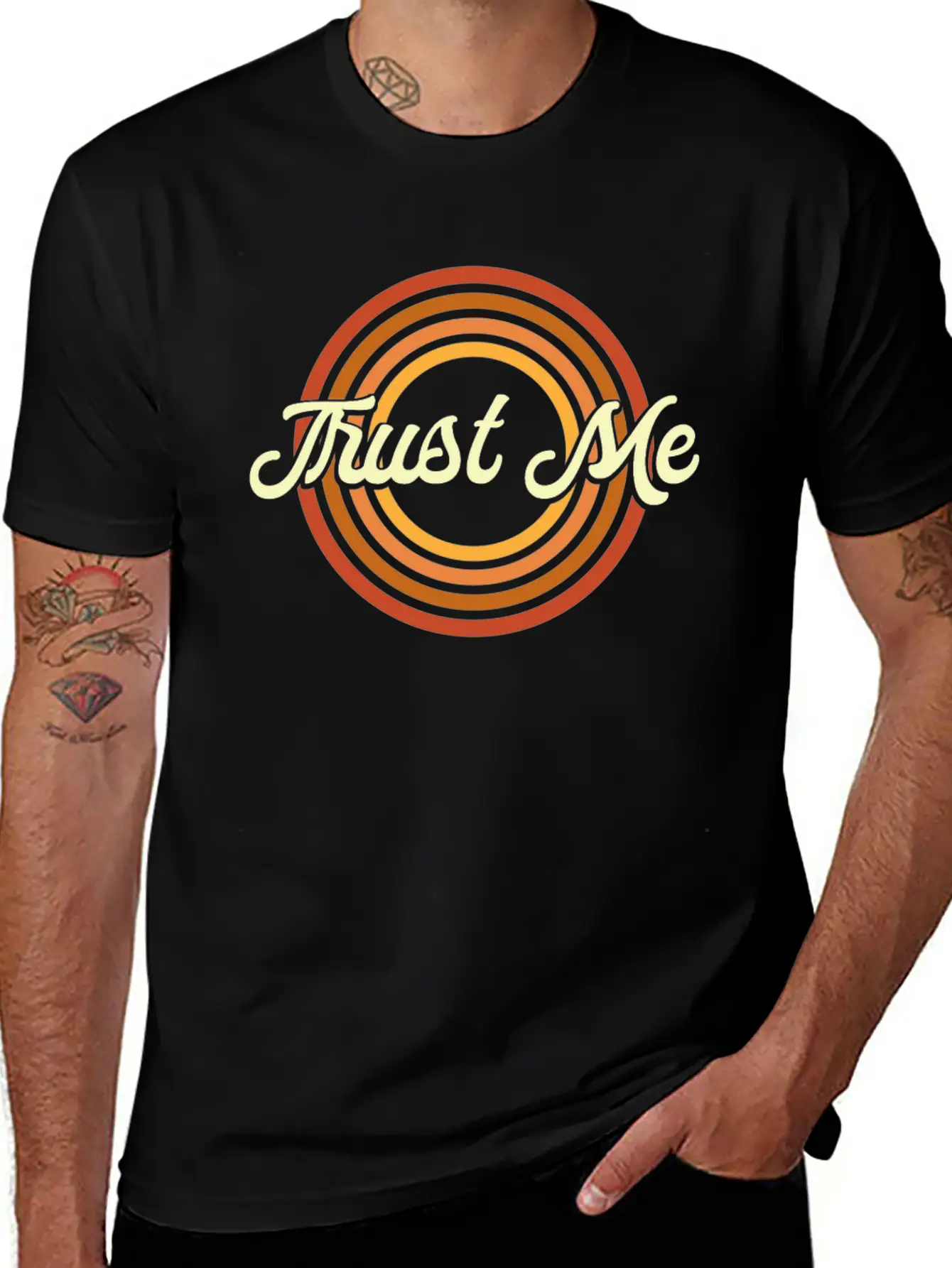 Trust Me Relaxed Everyday Tee – Lightweight And Durable Cotton