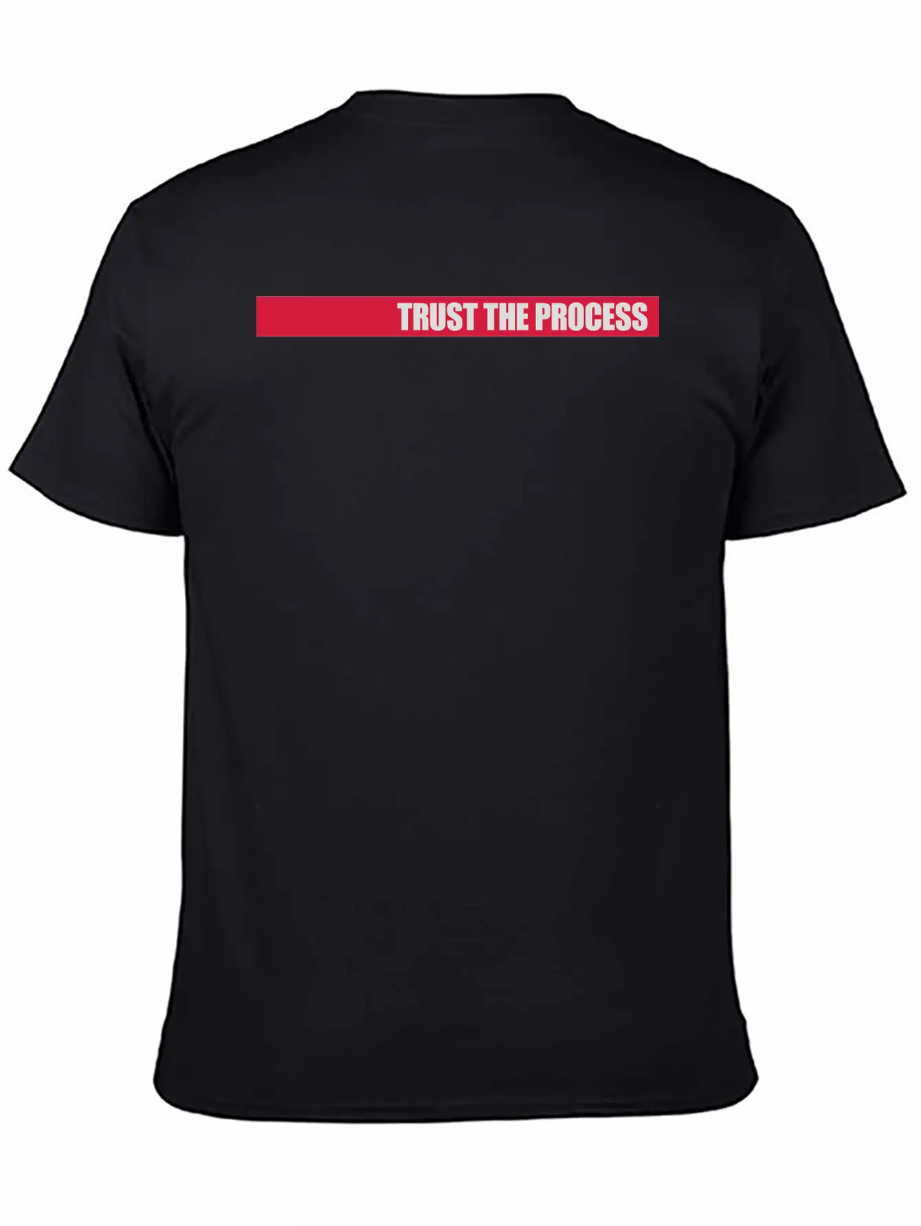 Trust The Process Quote Basic Graphic T-Shirt – Daily Comfort In Soft Cotton