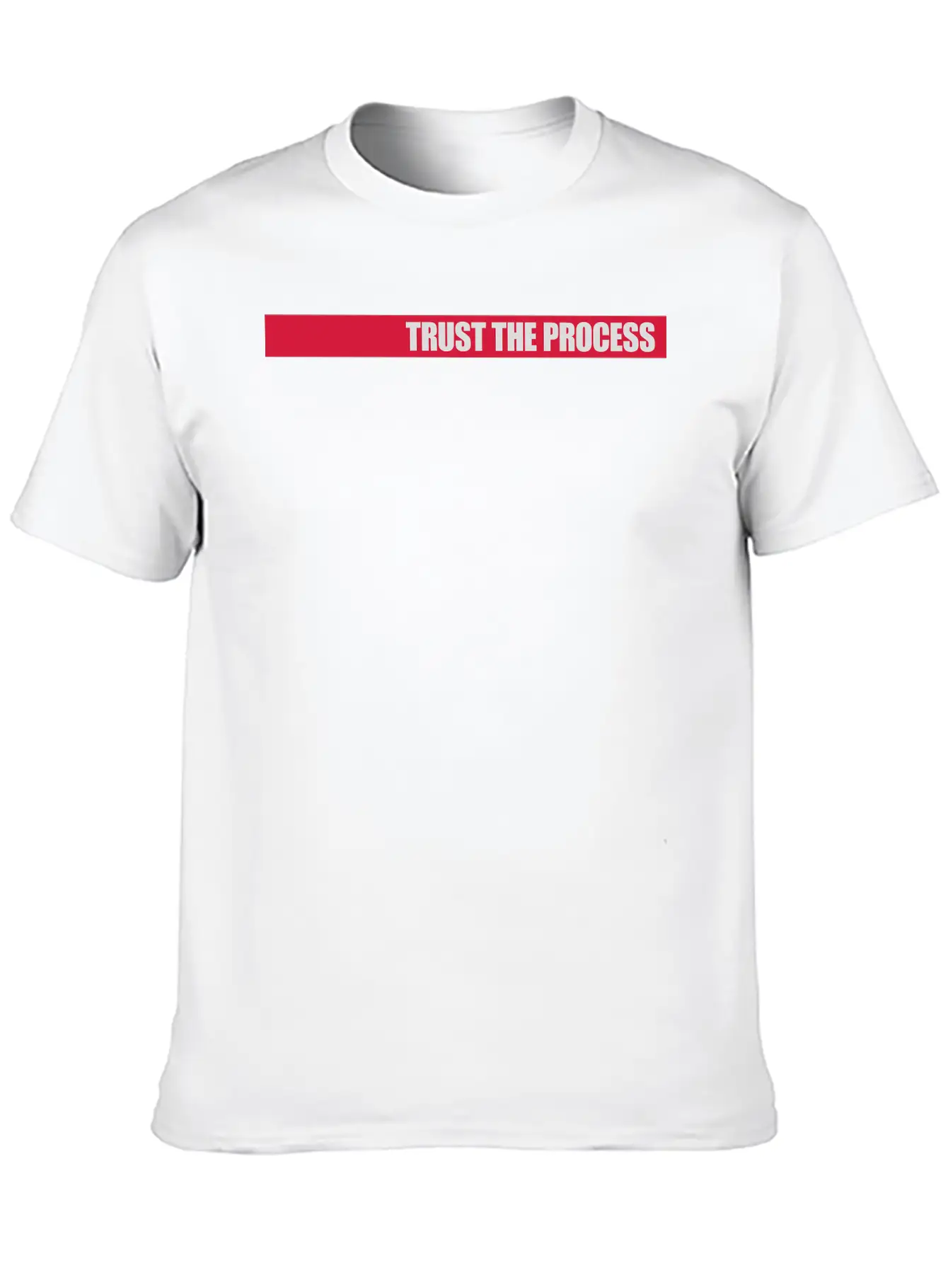 Trust The Process Quote Basic Graphic T-Shirt – Daily Comfort In Soft Cotton