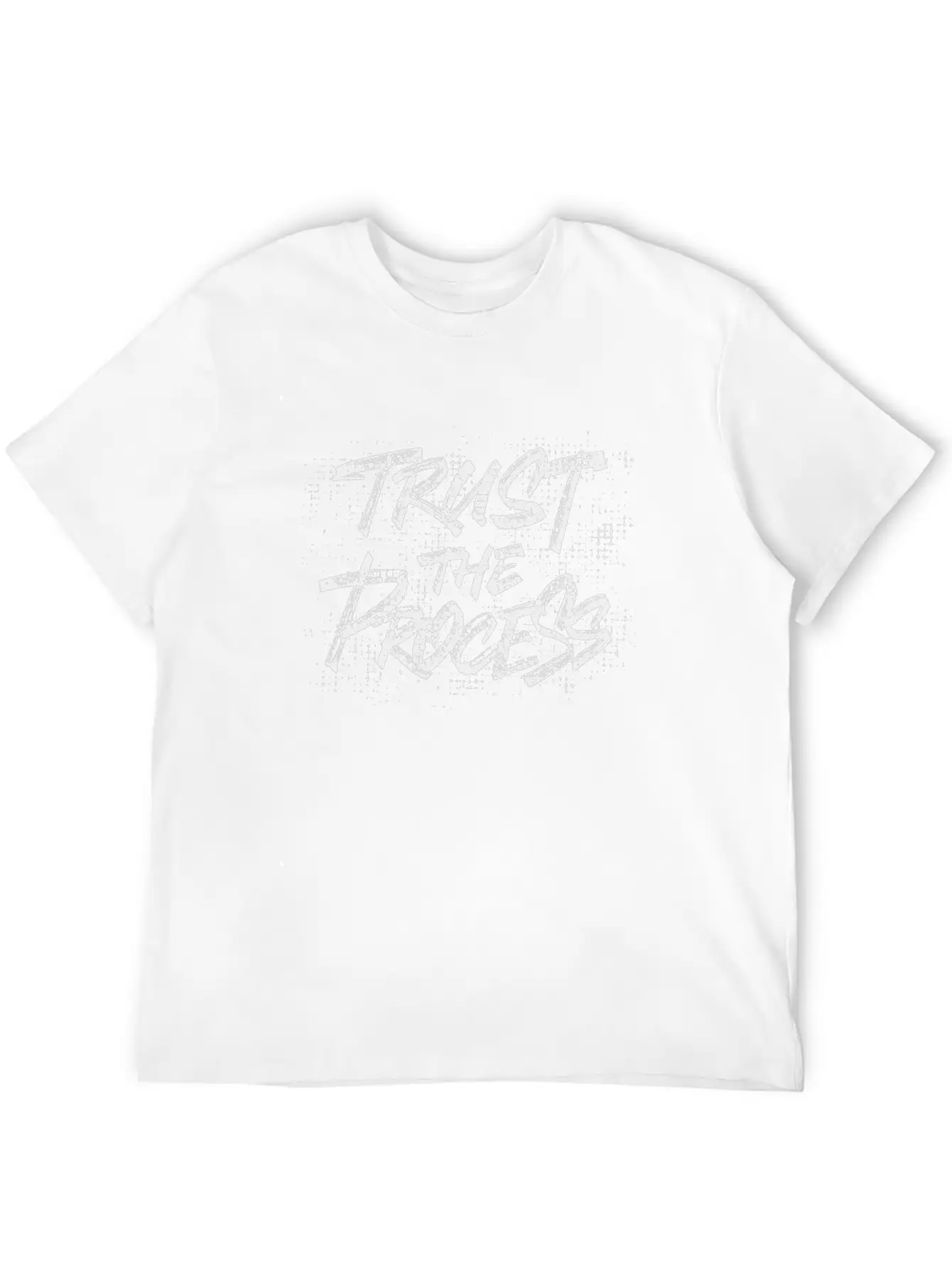 Trust The Process Unisex Casual T-Shirt ��� Clean Design For Daily Comfort