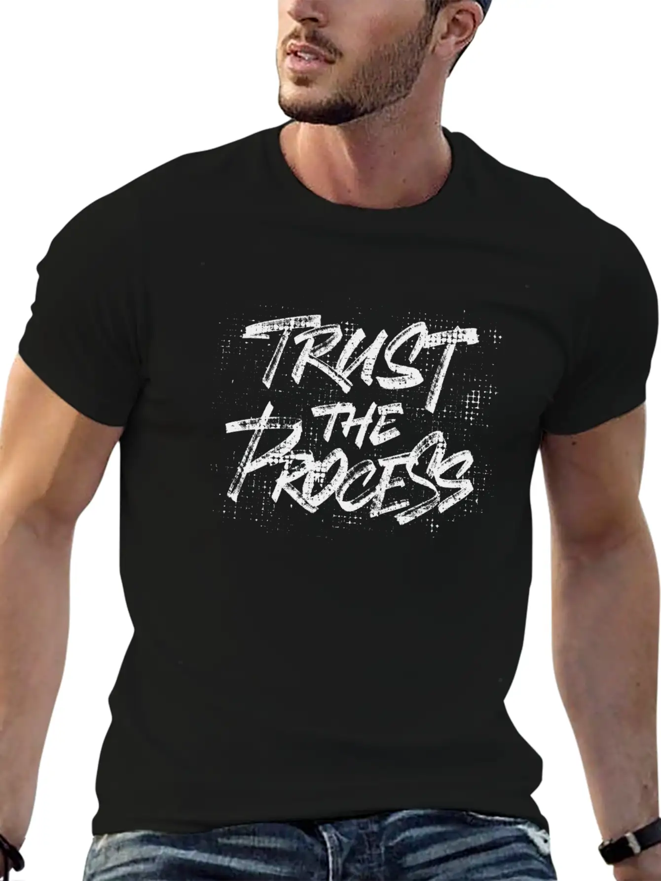 Trust The Process Unisex Casual T-Shirt ��� Clean Design For Daily Comfort