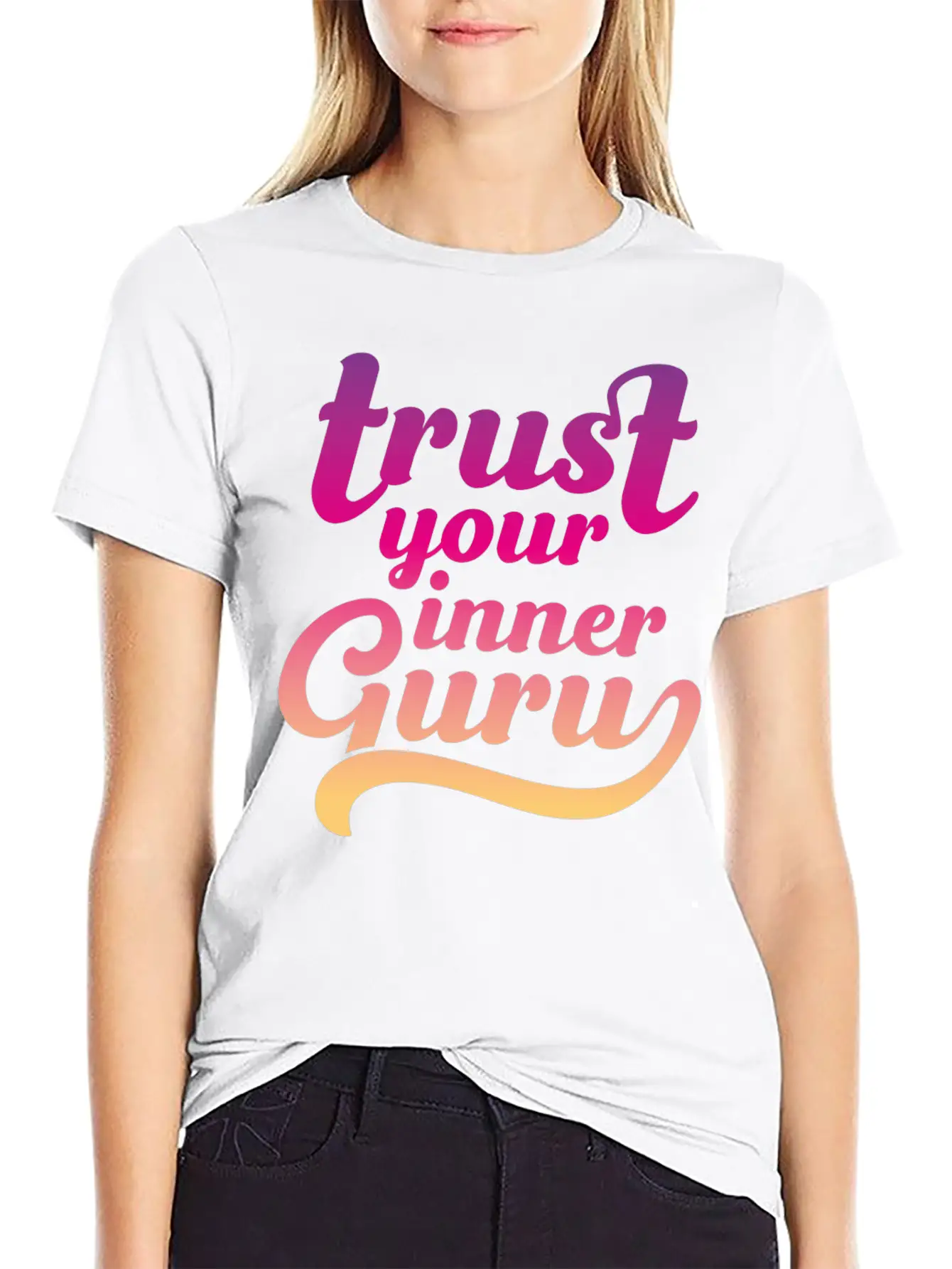 Trust Your Inner Guru Unisex Casual T-Shirt – Clean Design For Daily Comfort