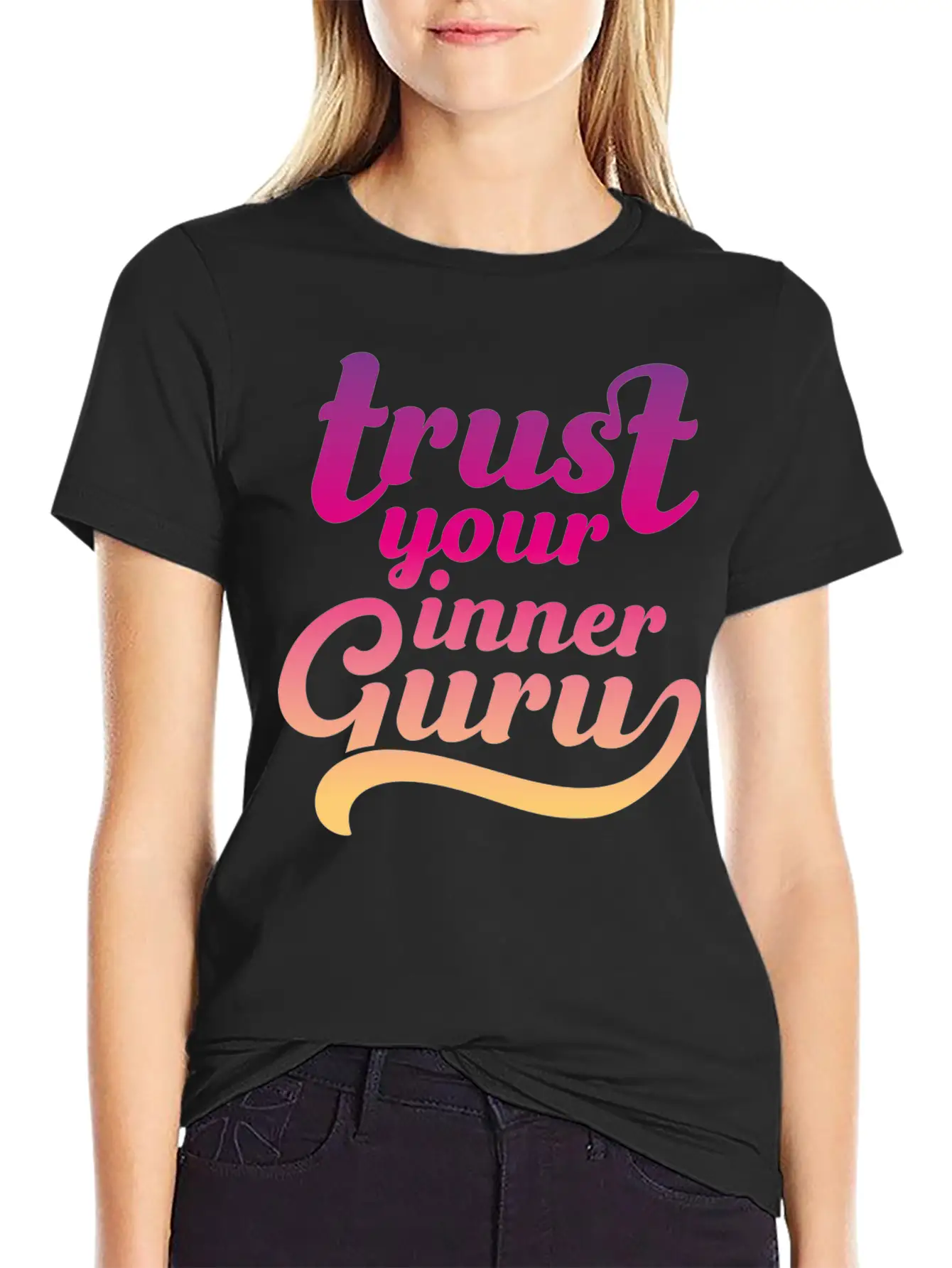 Trust Your Inner Guru Unisex Casual T-Shirt – Clean Design For Daily Comfort
