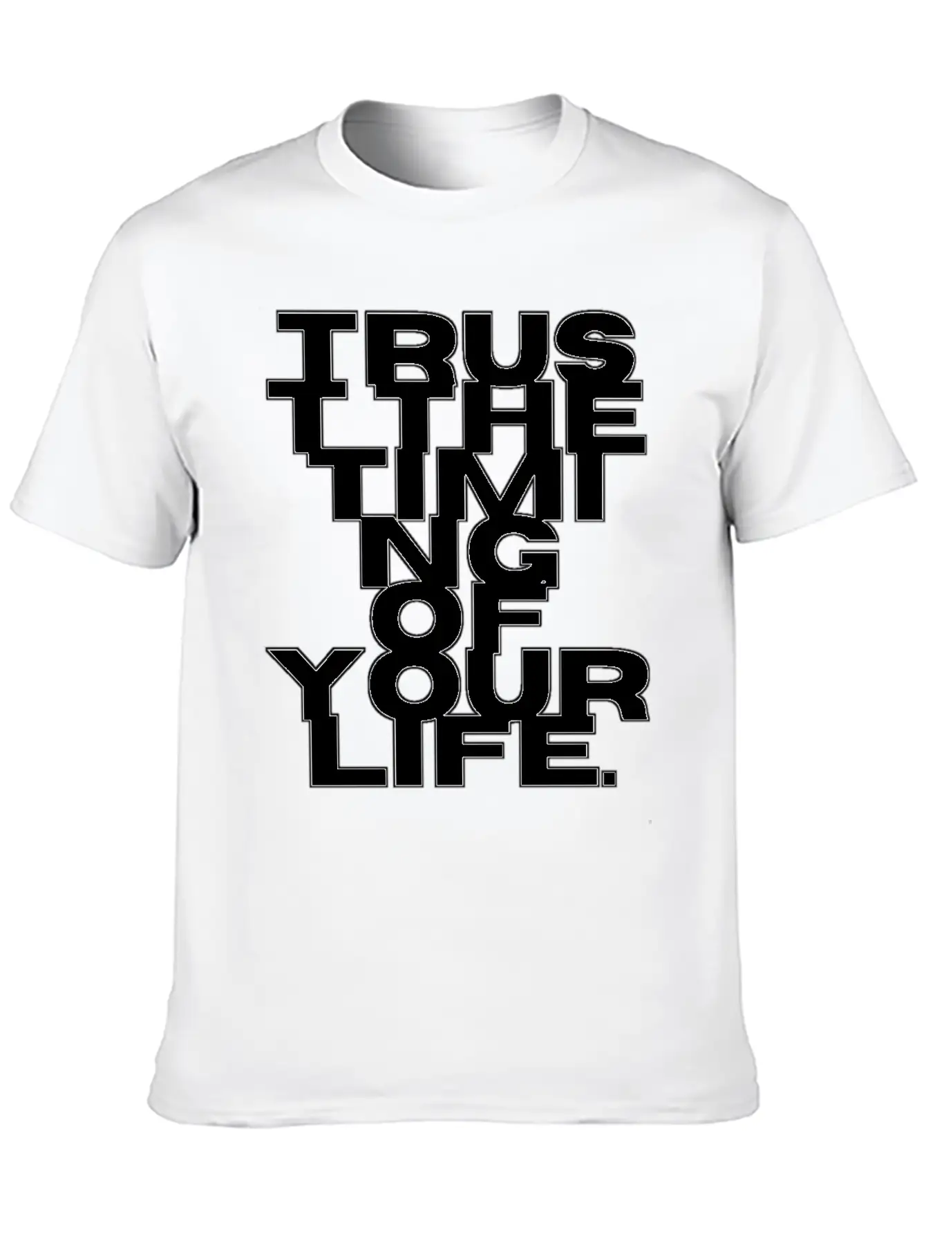 Trust Your Life Essential Cotton Tee For Daily Outfits – Unisex Style