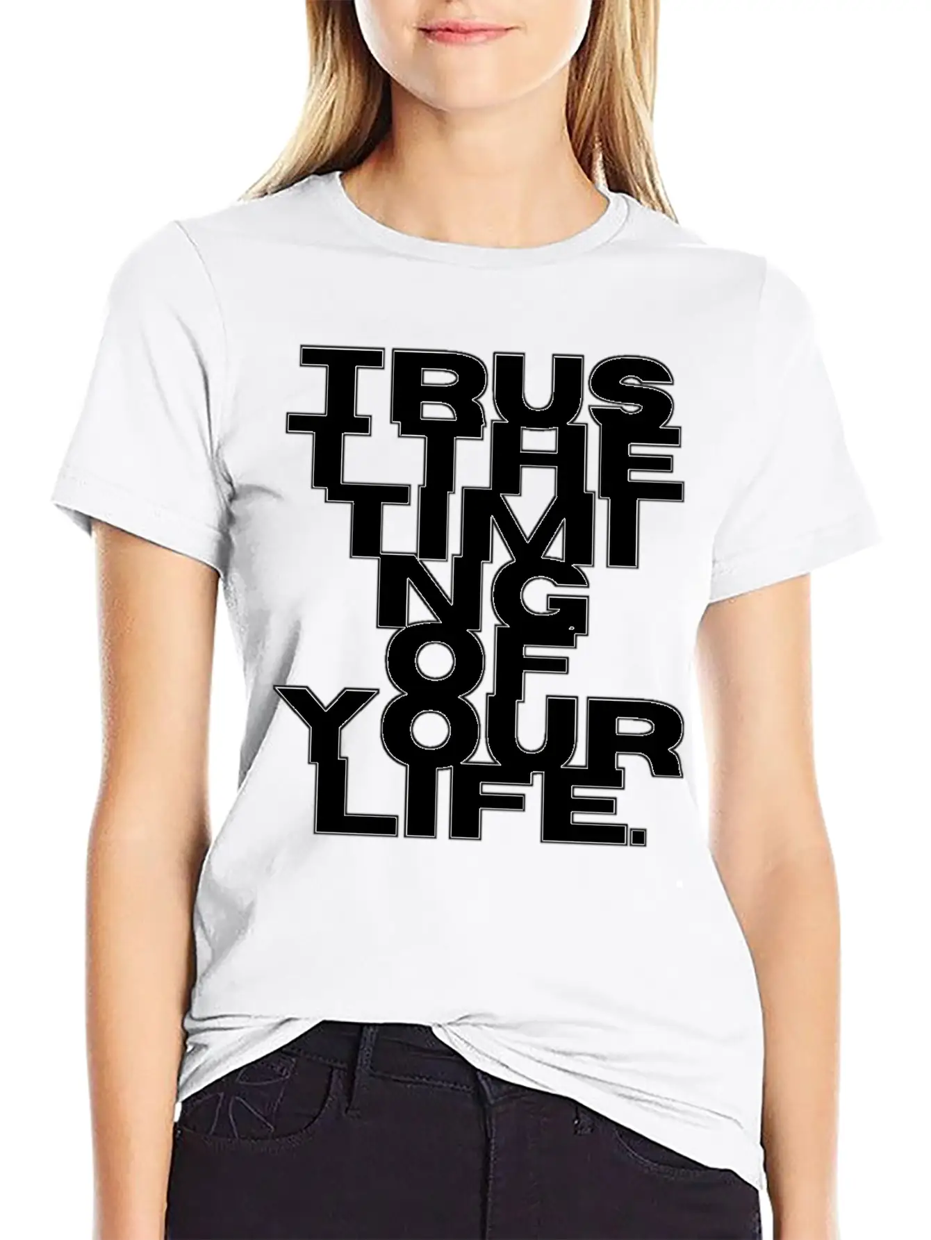 Trust Your Life Essential Cotton Tee For Daily Outfits – Unisex Style