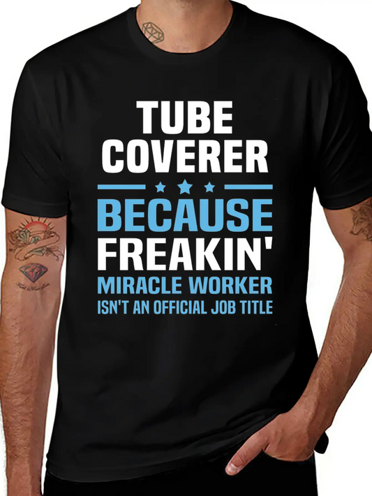 Tube Coverer Basic Graphic T-Shirt – Daily Comfort In Soft Cotton