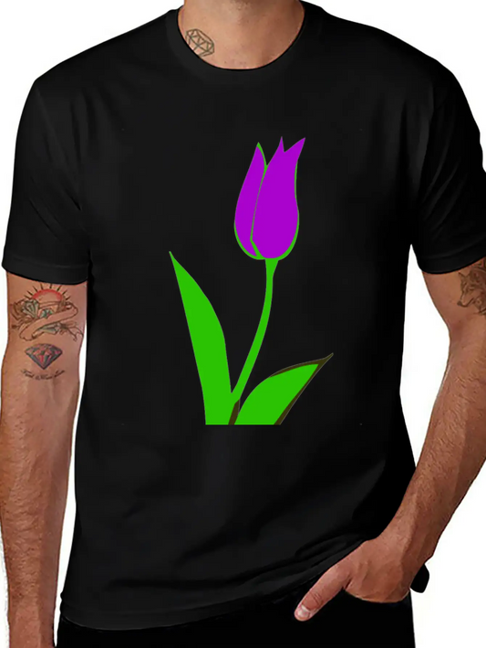 Tulip Soft Cotton Short Sleeve Tee – Unisex Wardrobe Staple