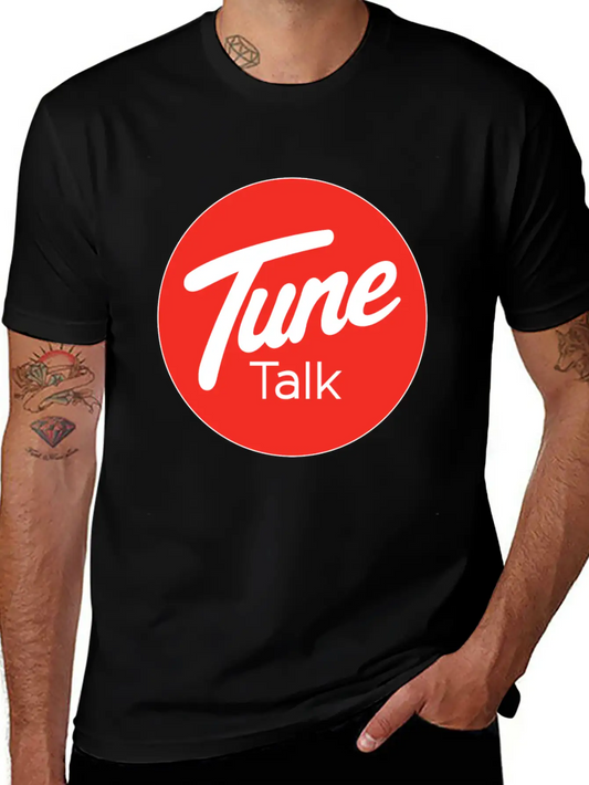 Tune Talk Lightweight Cotton T-Shirt – Daily Comfort Graphic Shirt