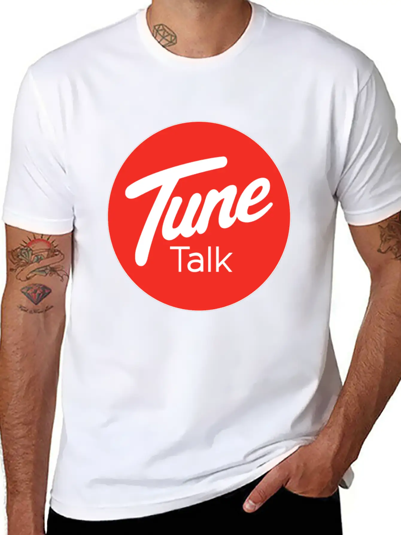 Tune Talk Lightweight Cotton T-Shirt – Daily Comfort Graphic Shirt