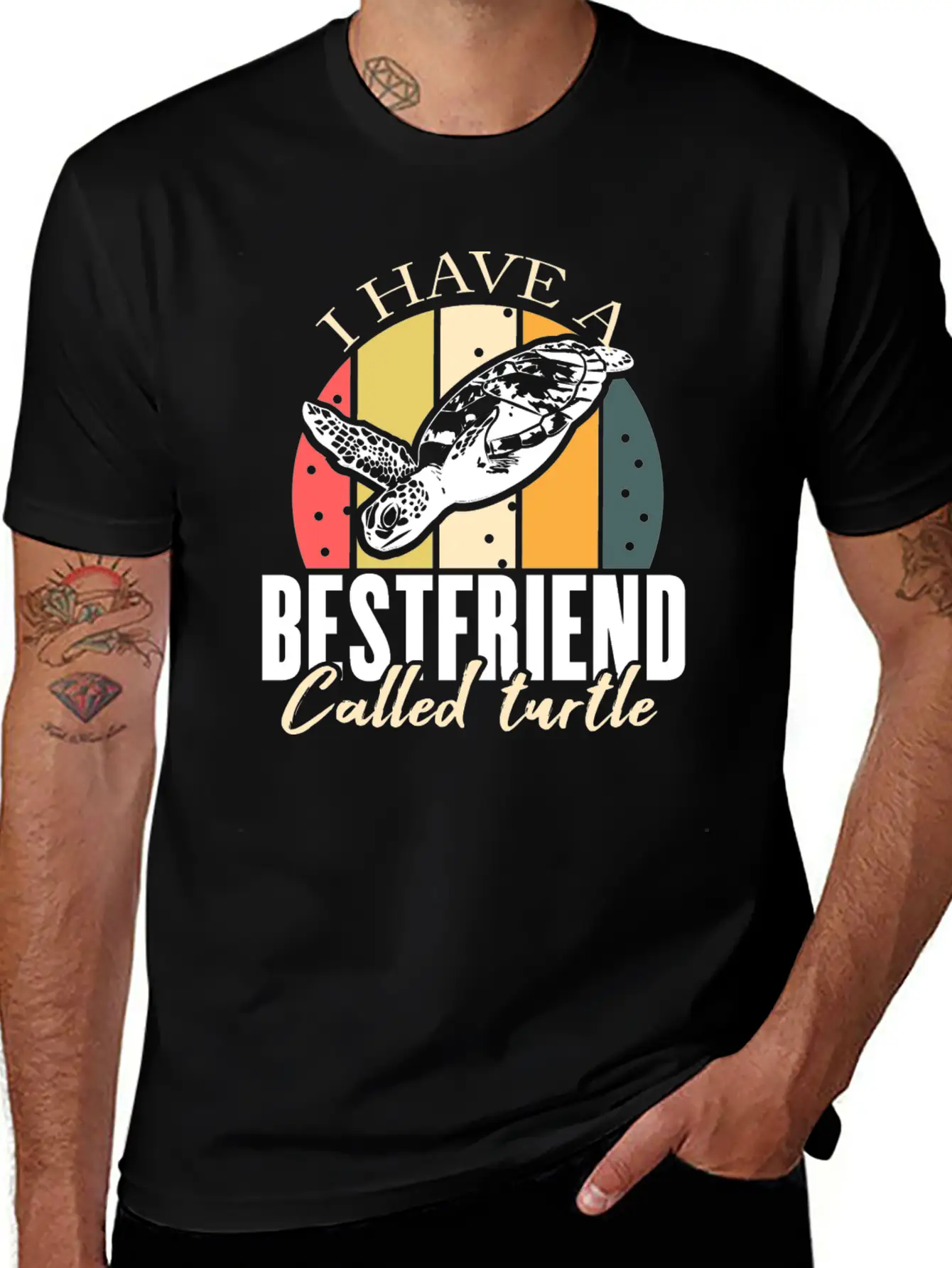Turtle Animal Gift Unisex Casual T-Shirt ��� Clean Design For Daily Comfort
