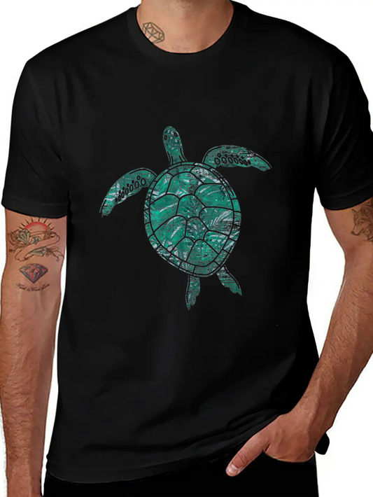 Turtle Classic Fit Graphic Tee For Daily Comfort – Unisex Cotton Shirt