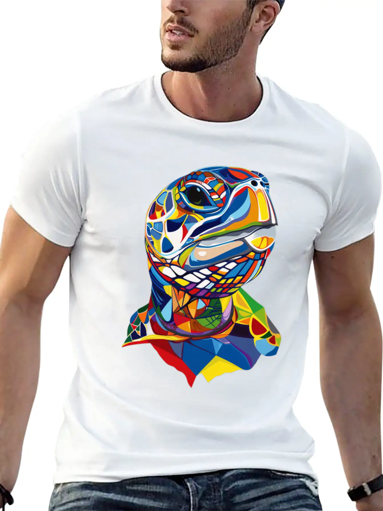 Turtle Essential Cotton Tee For Daily Outfits – Unisex Style