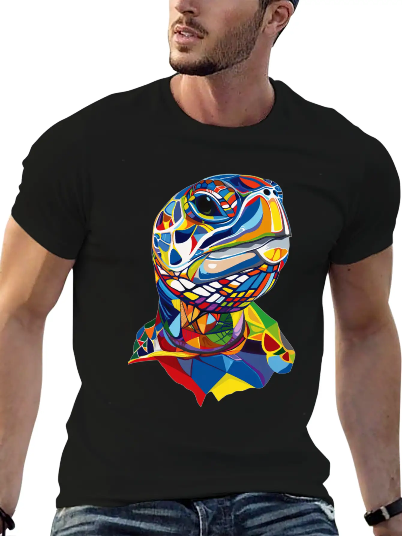 Turtle Essential Cotton Tee For Daily Outfits – Unisex Style
