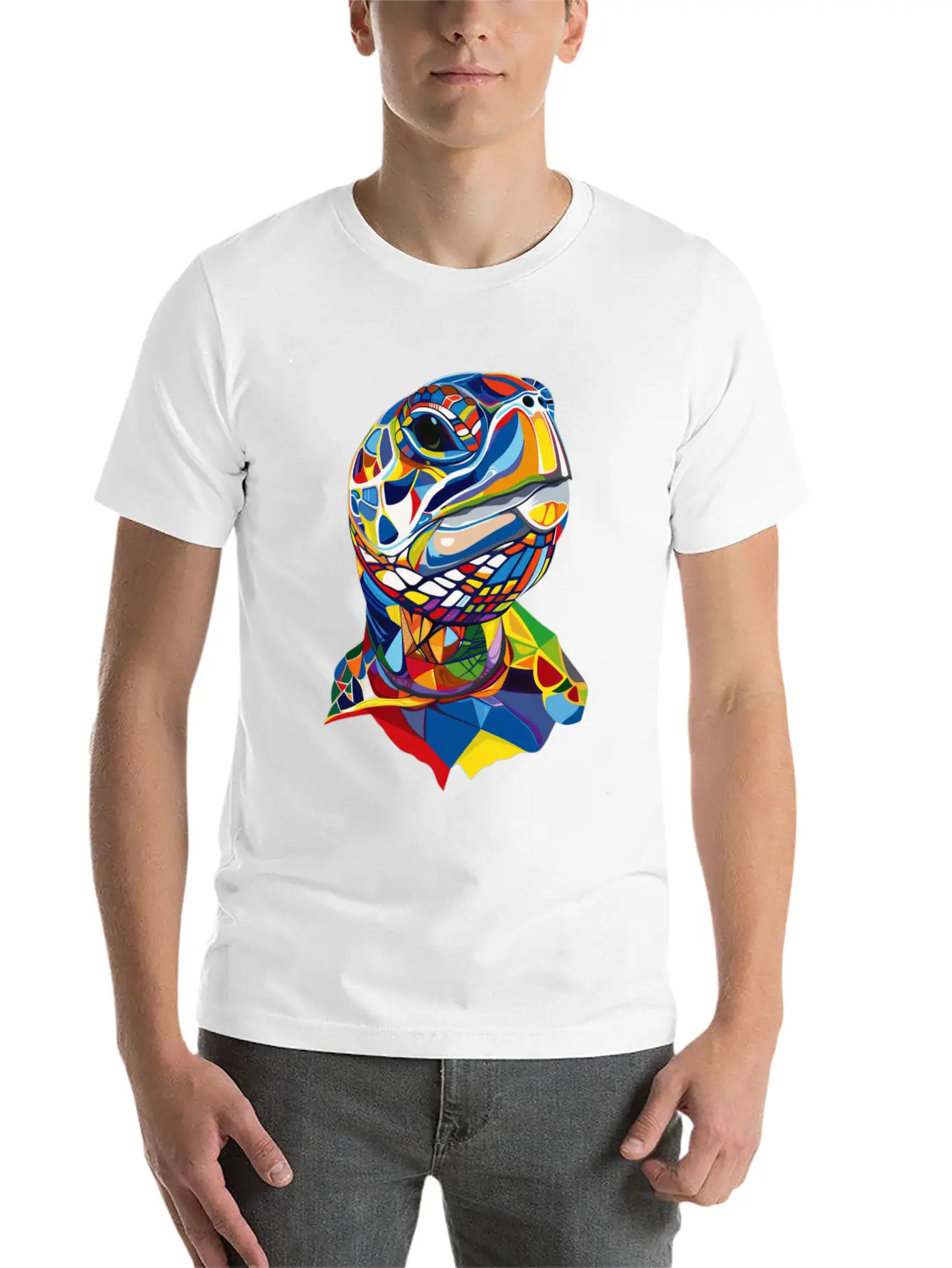 Turtle Essential Cotton Tee For Daily Outfits – Unisex Style