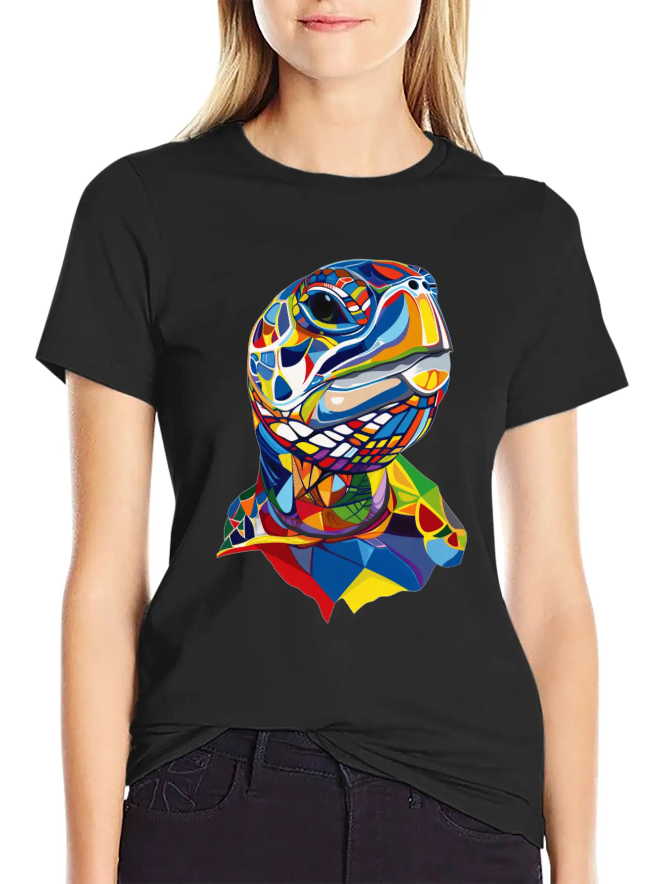 Turtle Essential Cotton Tee For Daily Outfits – Unisex Style
