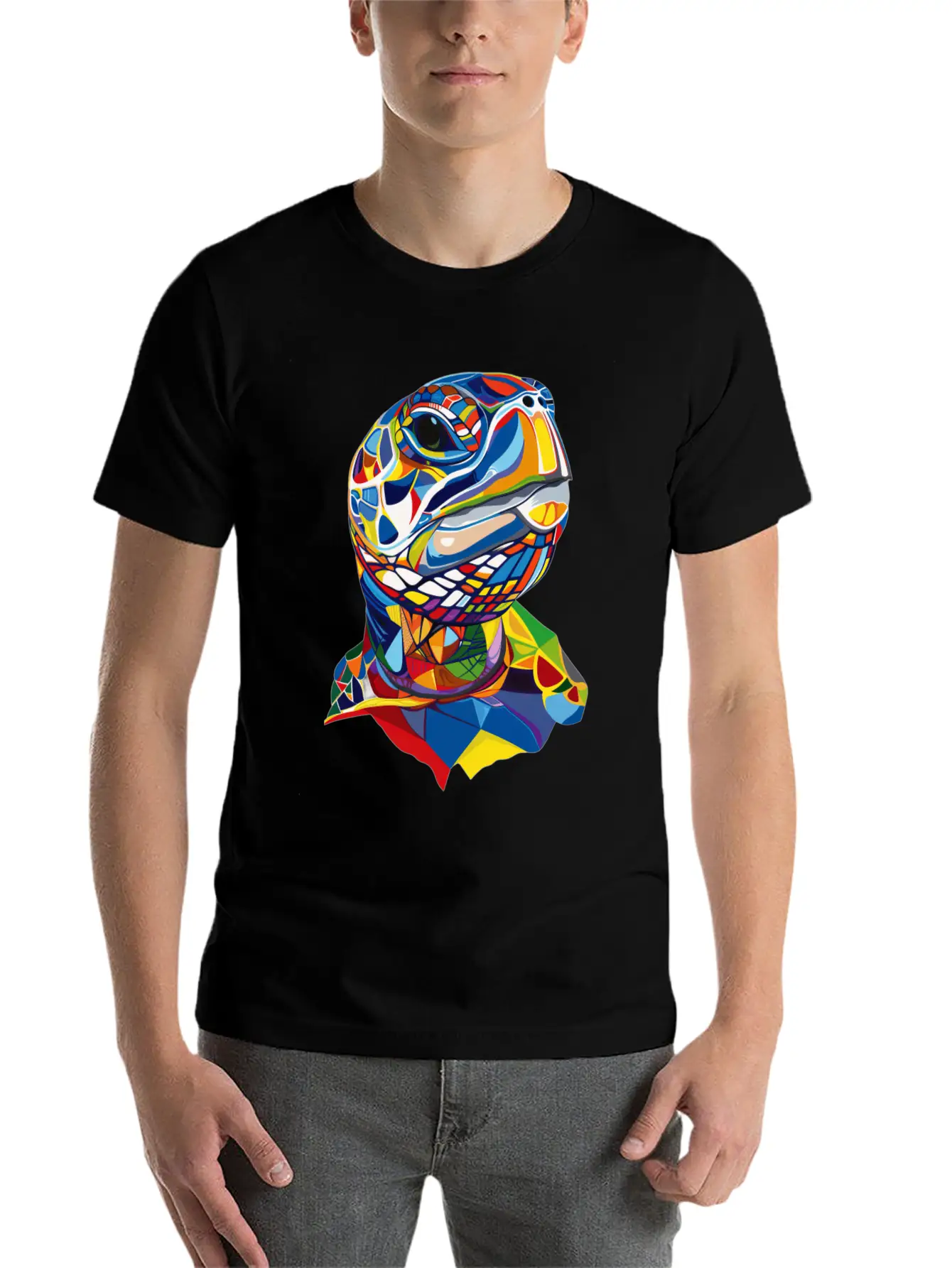 Turtle Essential Cotton Tee For Daily Outfits – Unisex Style
