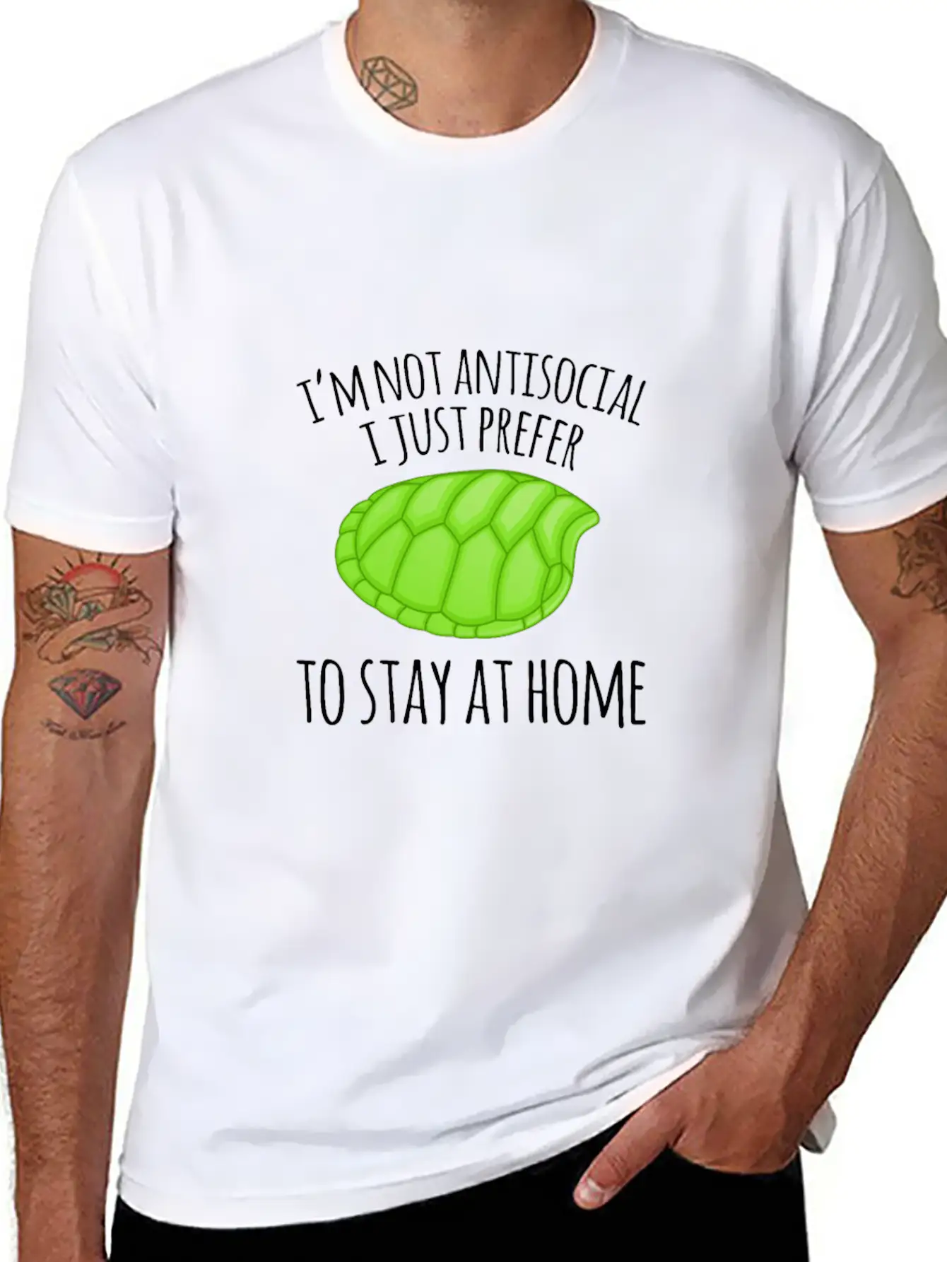 Turtle Modern Fit Casual T-Shirt ��� Clean And Versatile Design