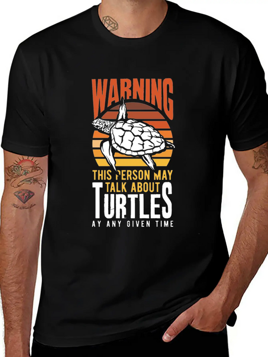 Turtle Sea Turtle Gift Lightweight Cotton T-Shirt – Daily Comfort Graphic Shirt