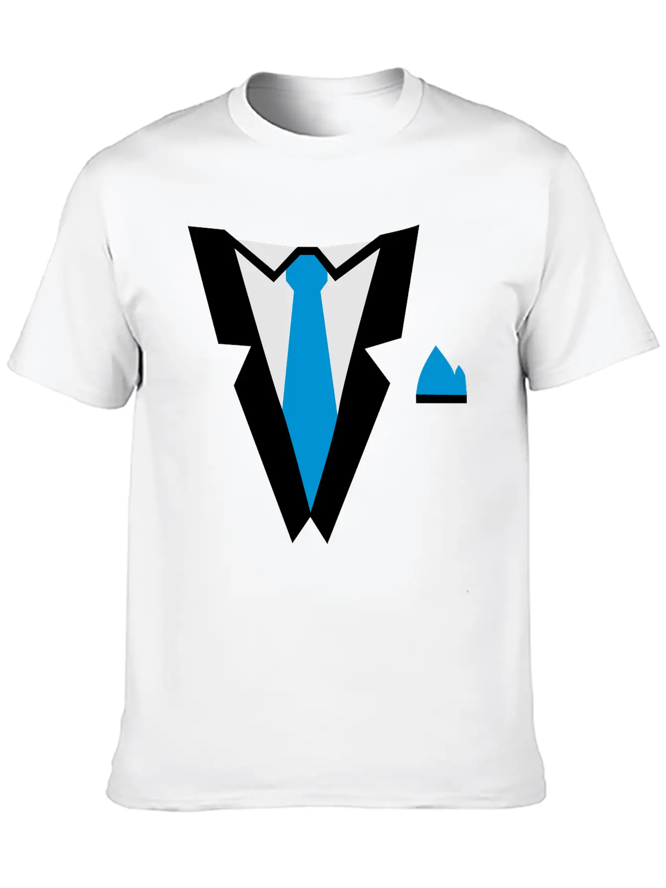 Tuxedo Essential Cotton Tee For Daily Outfits – Unisex Style