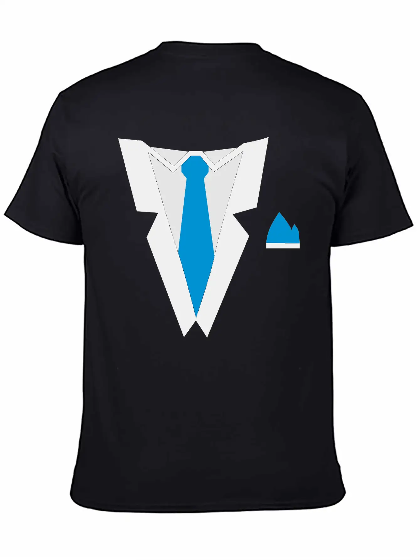 Tuxedo Essential Cotton Tee For Daily Outfits – Unisex Style