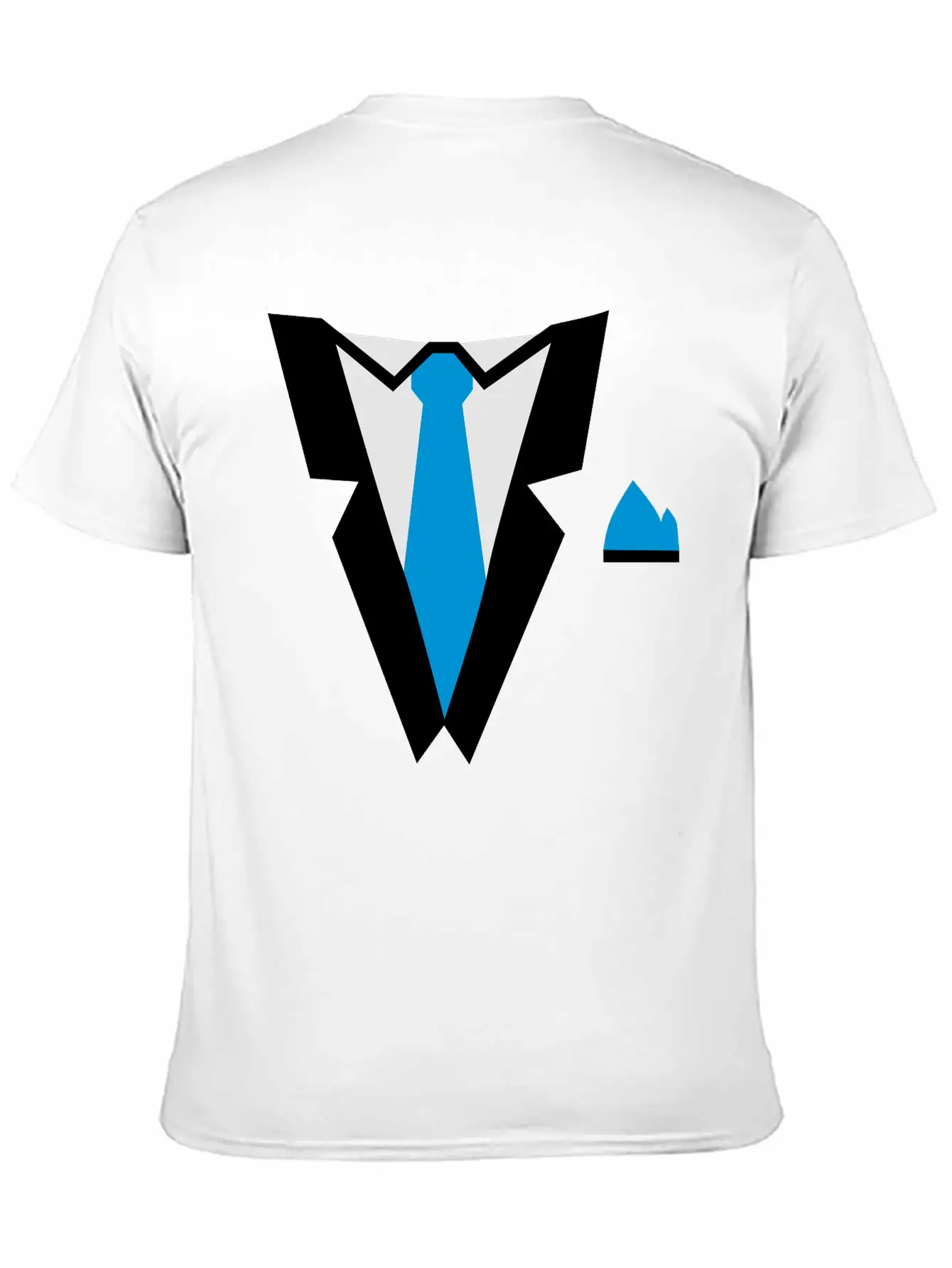Tuxedo Essential Cotton Tee For Daily Outfits – Unisex Style