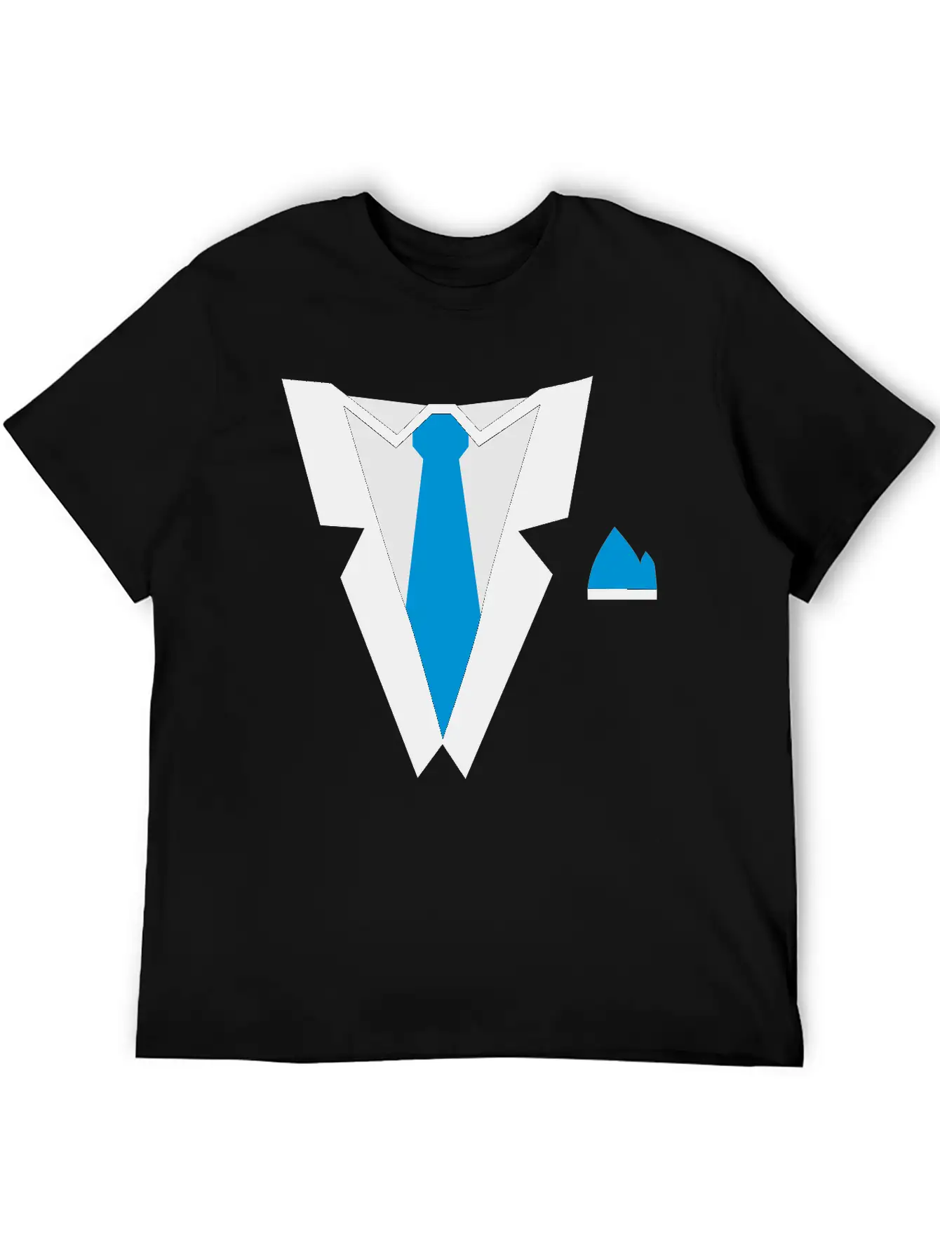 Tuxedo Essential Cotton Tee For Daily Outfits – Unisex Style