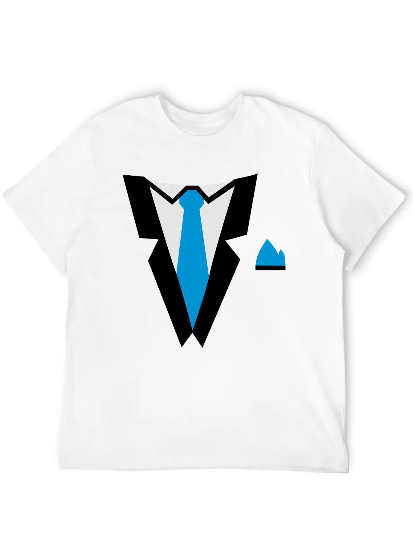 Tuxedo Essential Cotton Tee For Daily Outfits – Unisex Style