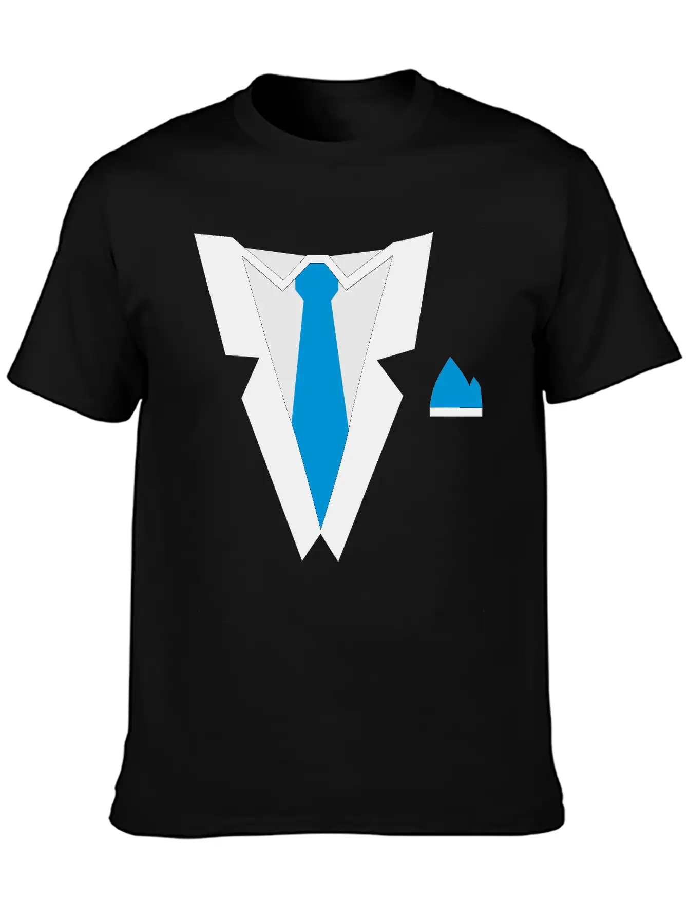 Tuxedo Essential Cotton Tee For Daily Outfits – Unisex Style