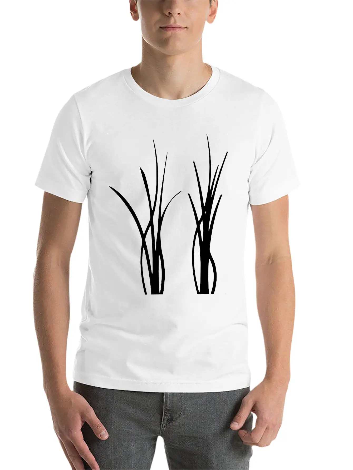 Two Ferns Lightweight Cotton T-Shirt – Daily Comfort Graphic Shirt
