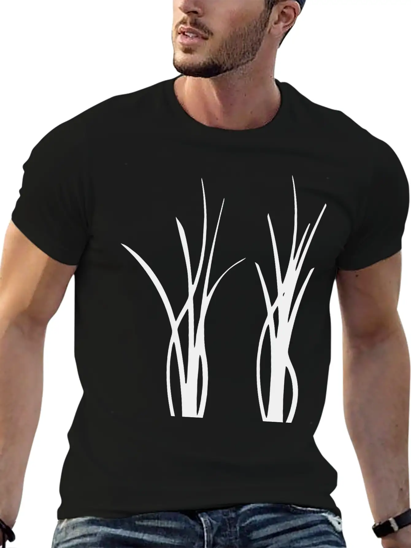 Two Ferns Lightweight Cotton T-Shirt – Daily Comfort Graphic Shirt