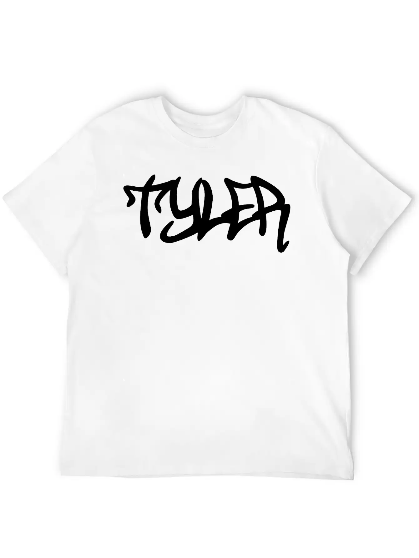 Tyler Graffiti Soft Cotton Short Sleeve Tee – Unisex Wardrobe Staple
