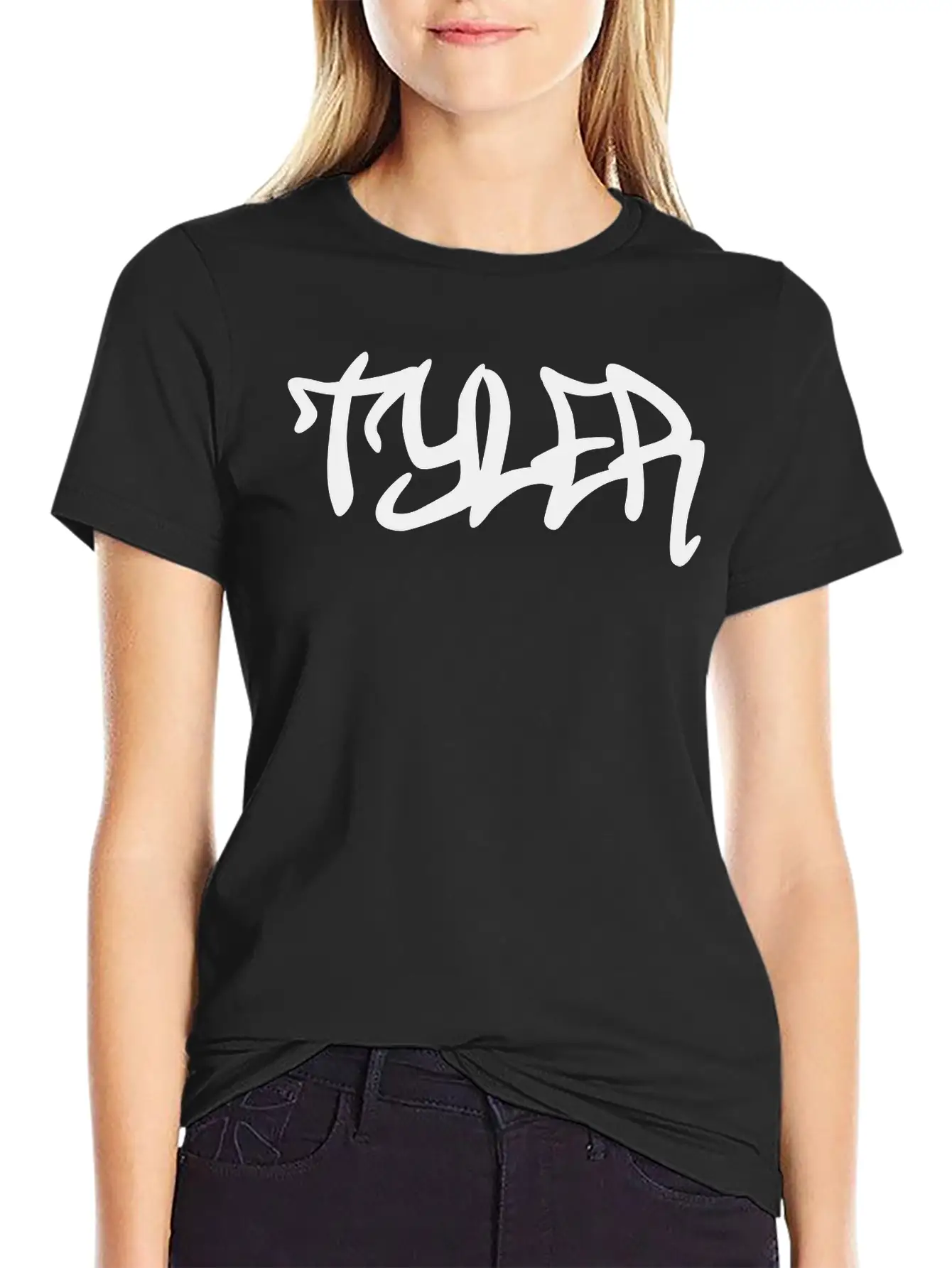 Tyler Graffiti Soft Cotton Short Sleeve Tee – Unisex Wardrobe Staple
