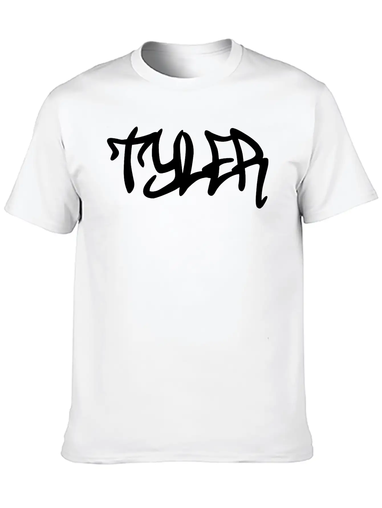 Tyler Graffiti Soft Cotton Short Sleeve Tee – Unisex Wardrobe Staple