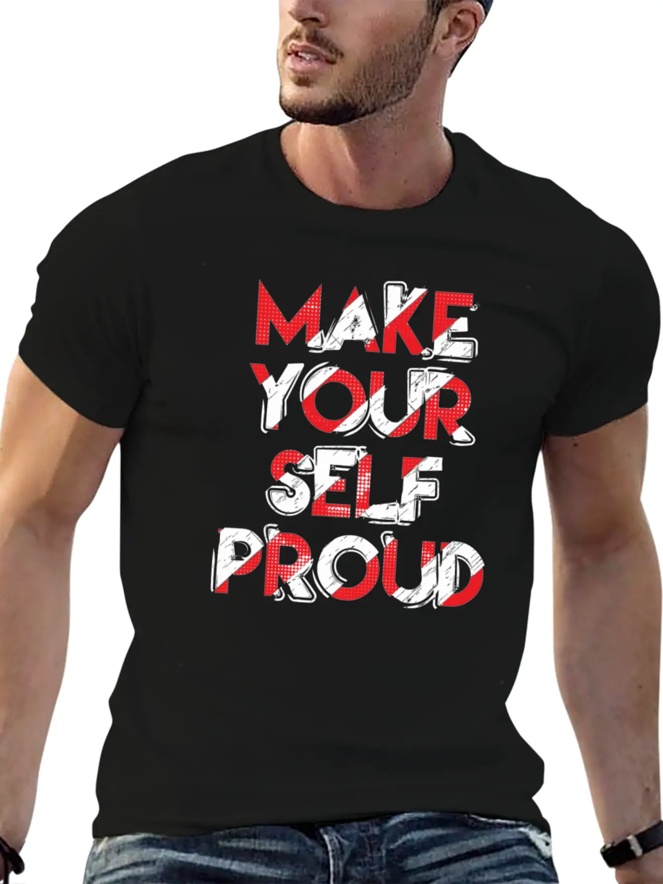 Typography Art Design Comfortable Minimalist Graphic Tee – Summer Style Essential