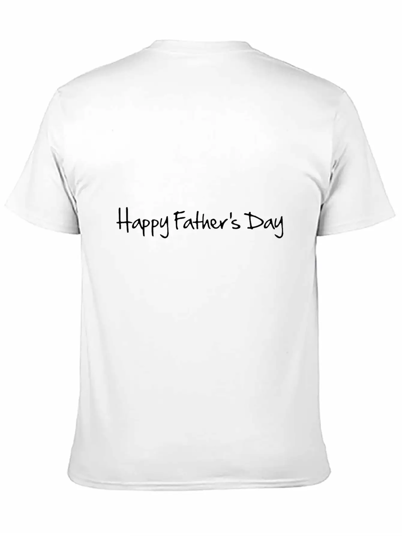 Typography Happy Father Day Lightweight Cotton T-Shirt – Daily Comfort Graphic Shirt