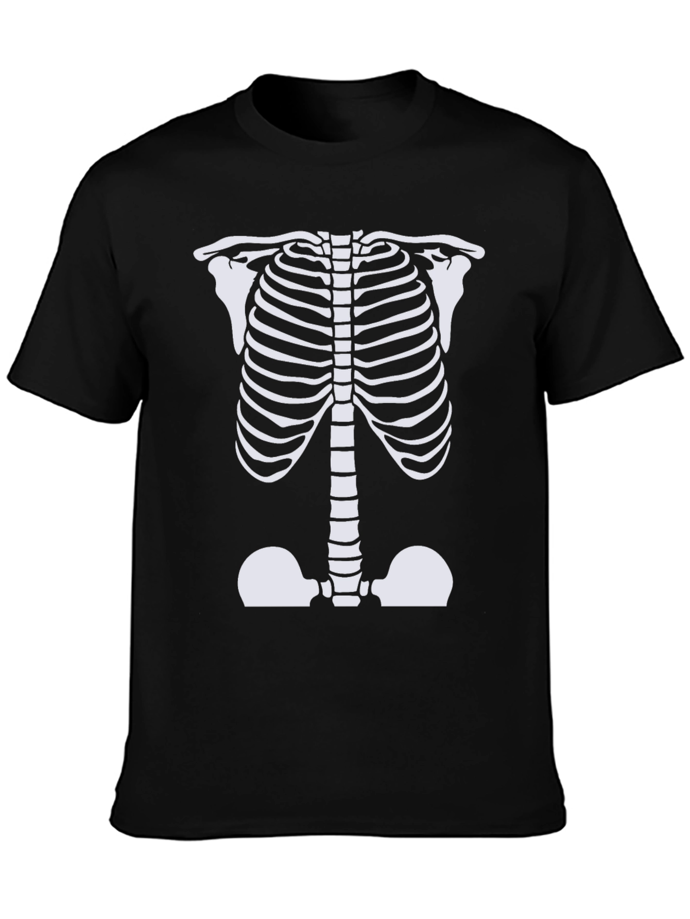 Skeleton Ribcage T-Shirt Halloween Costume Graphic Tee