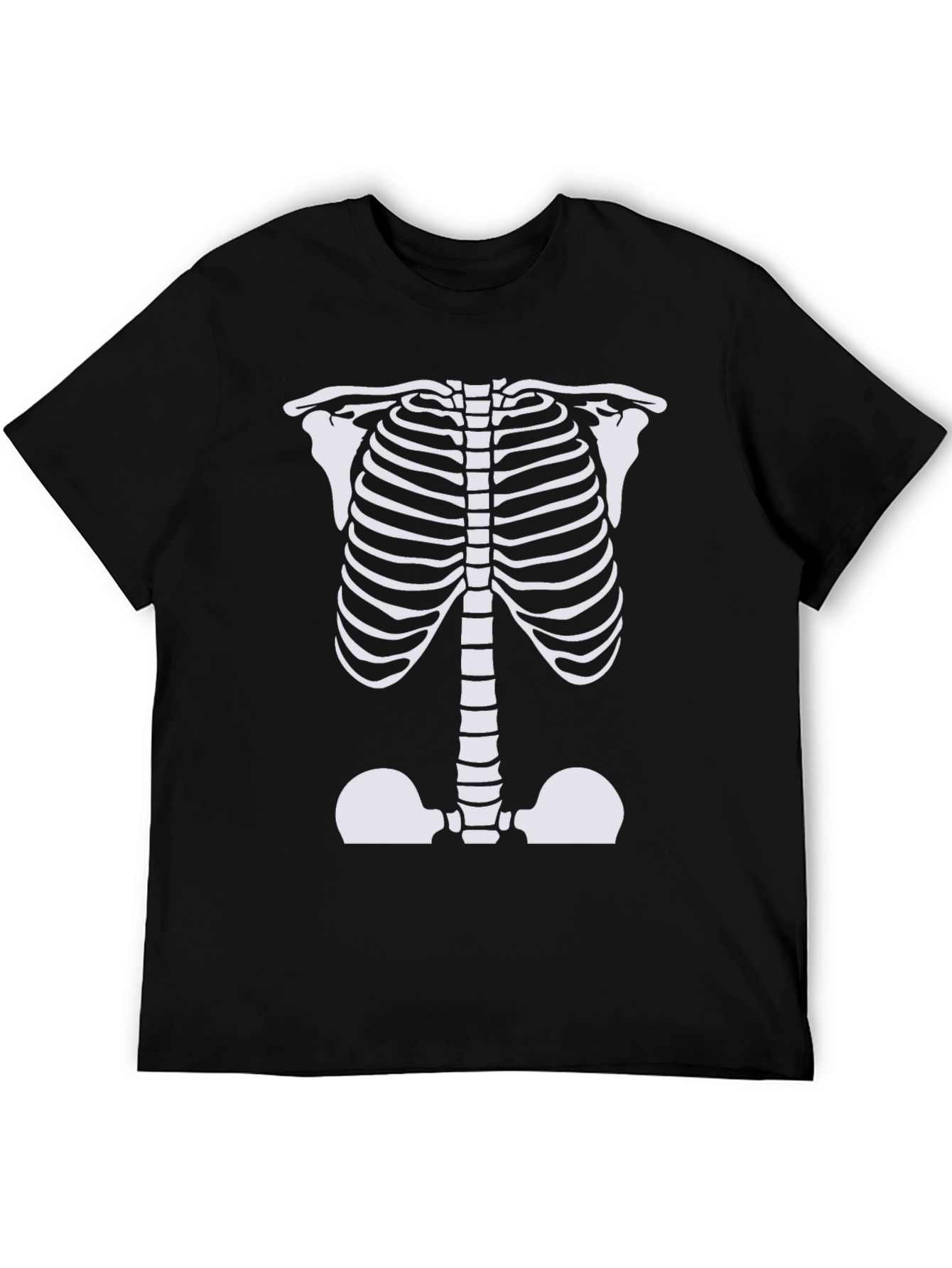 Skeleton Ribcage T-Shirt Halloween Costume Graphic Tee