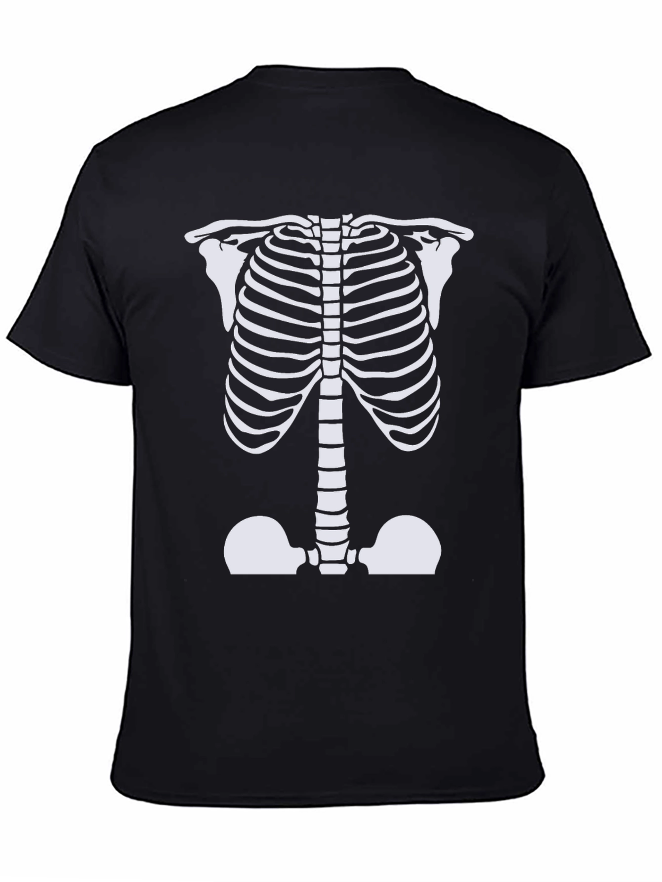 Skeleton Ribcage T-Shirt Halloween Costume Graphic Tee