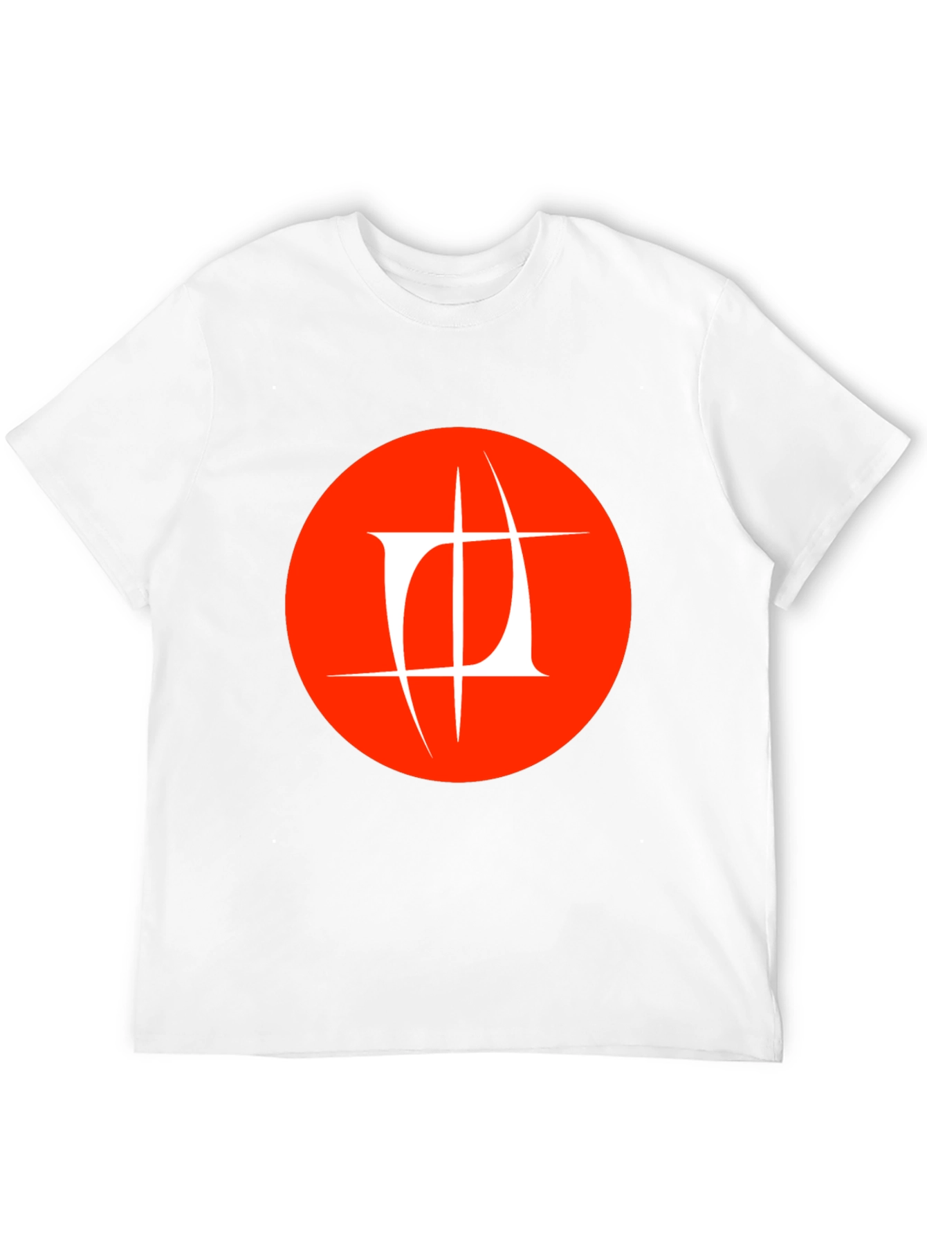 Abstract Logo Graphic Black T-Shirt