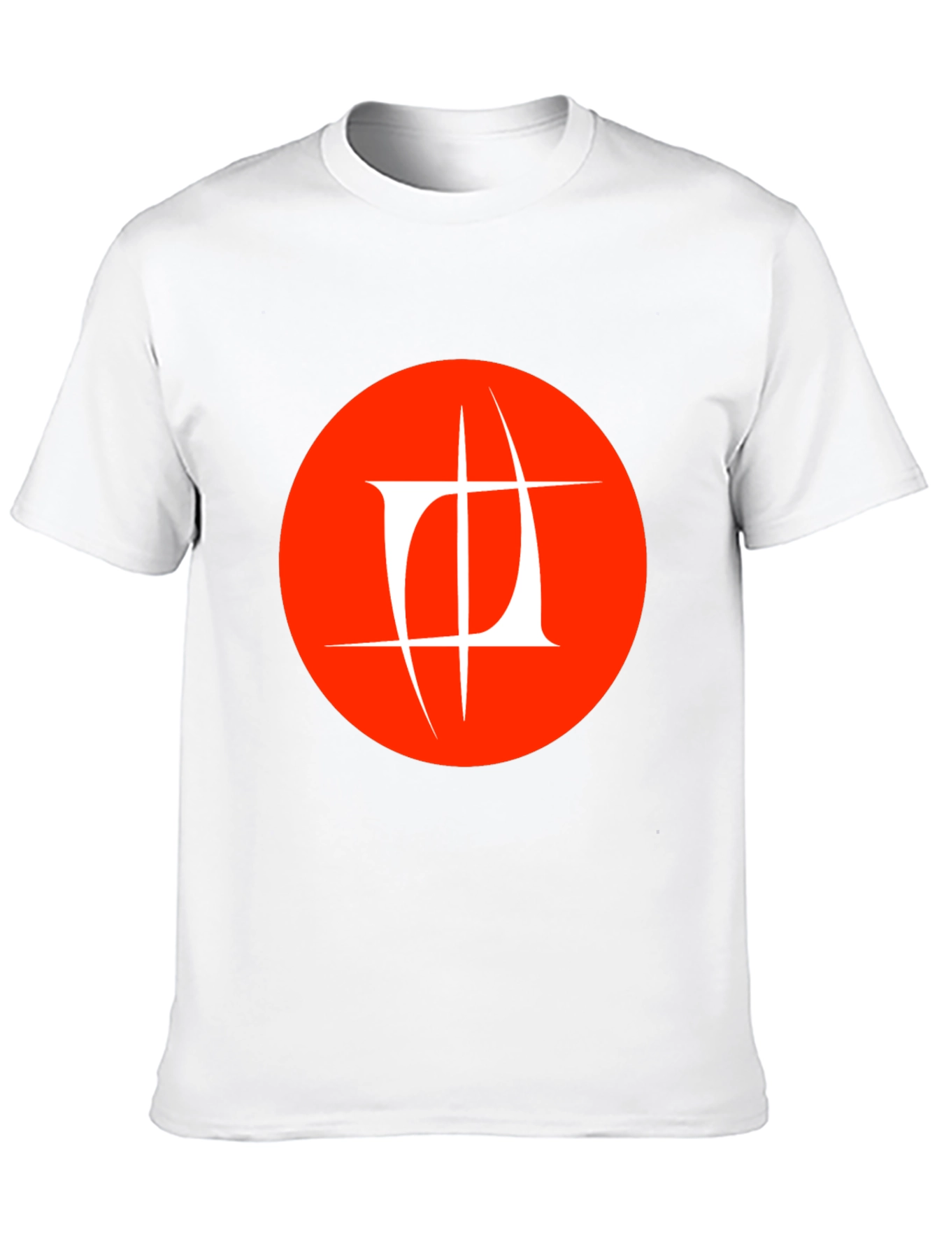 Abstract Logo Graphic Black T-Shirt