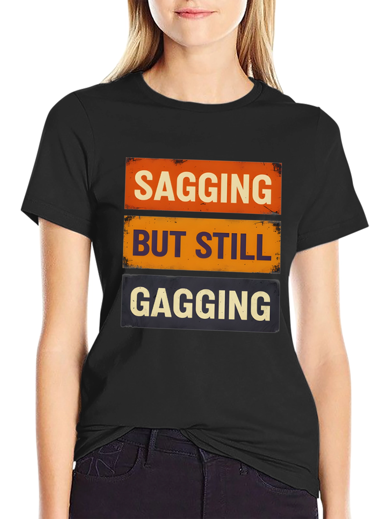 Sagging But Still Gagging Graphic Tee