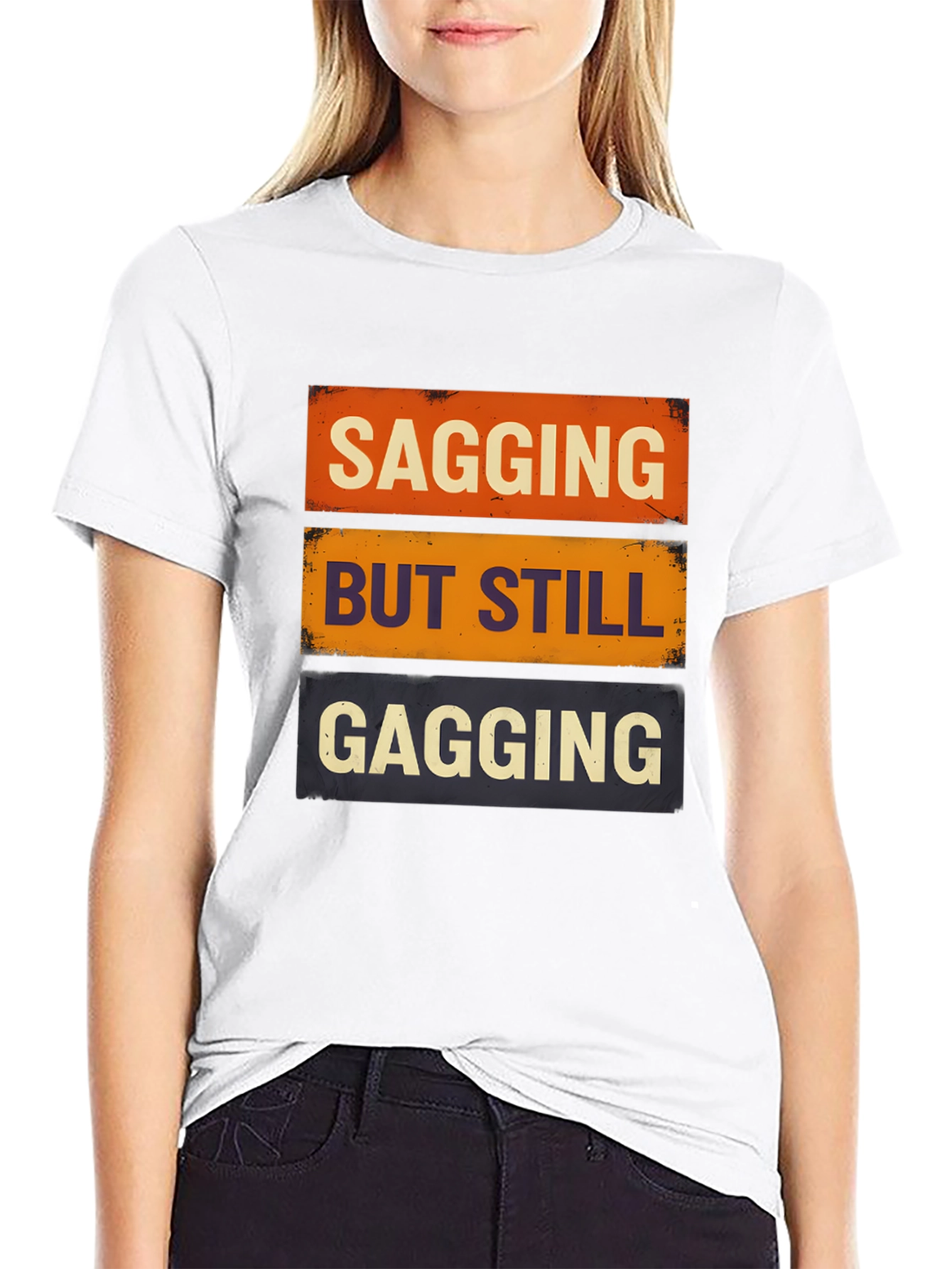 Sagging But Still Gagging Graphic Tee