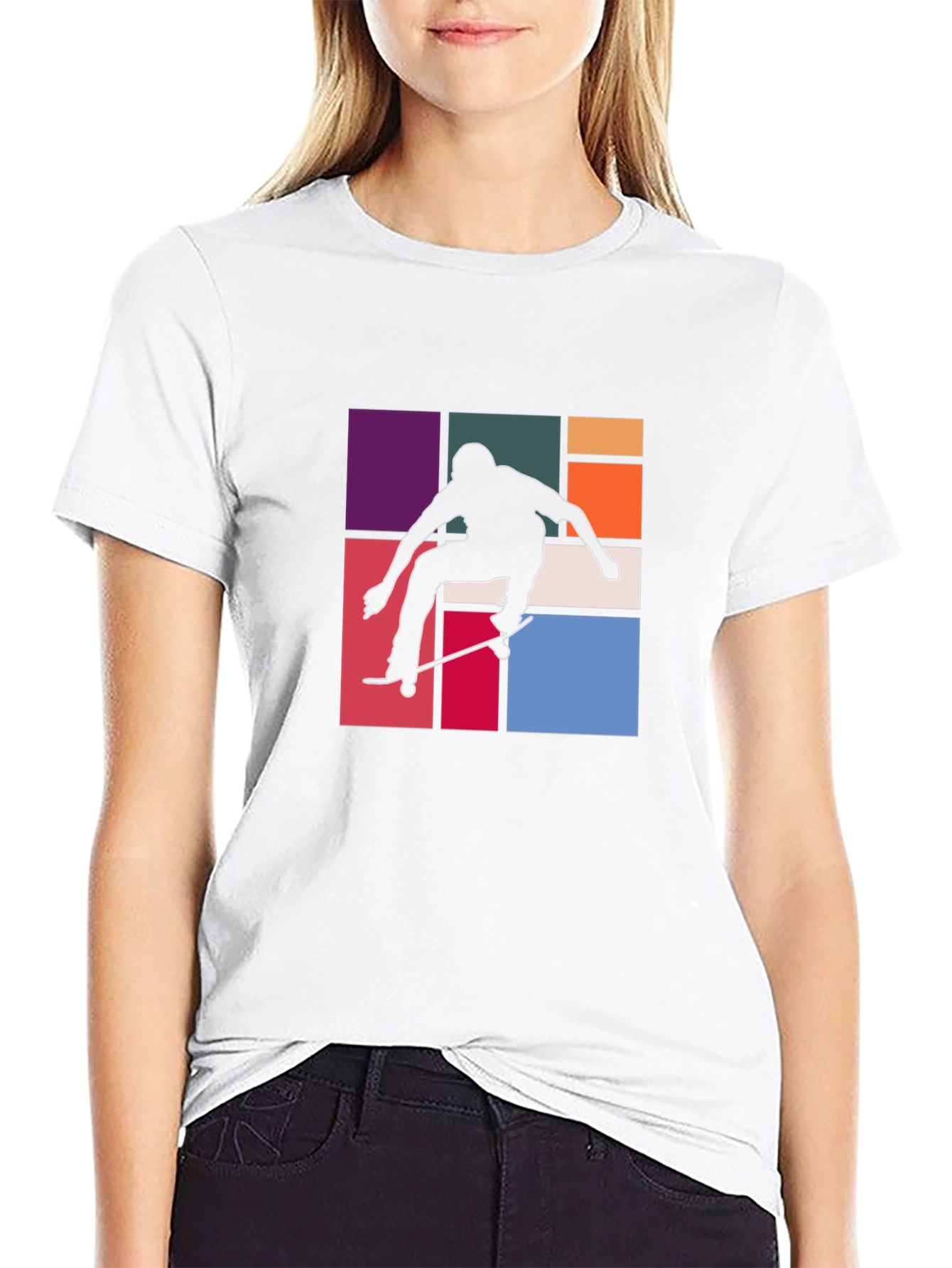 Skateboarding Graphic Tee - Cool Retro Design