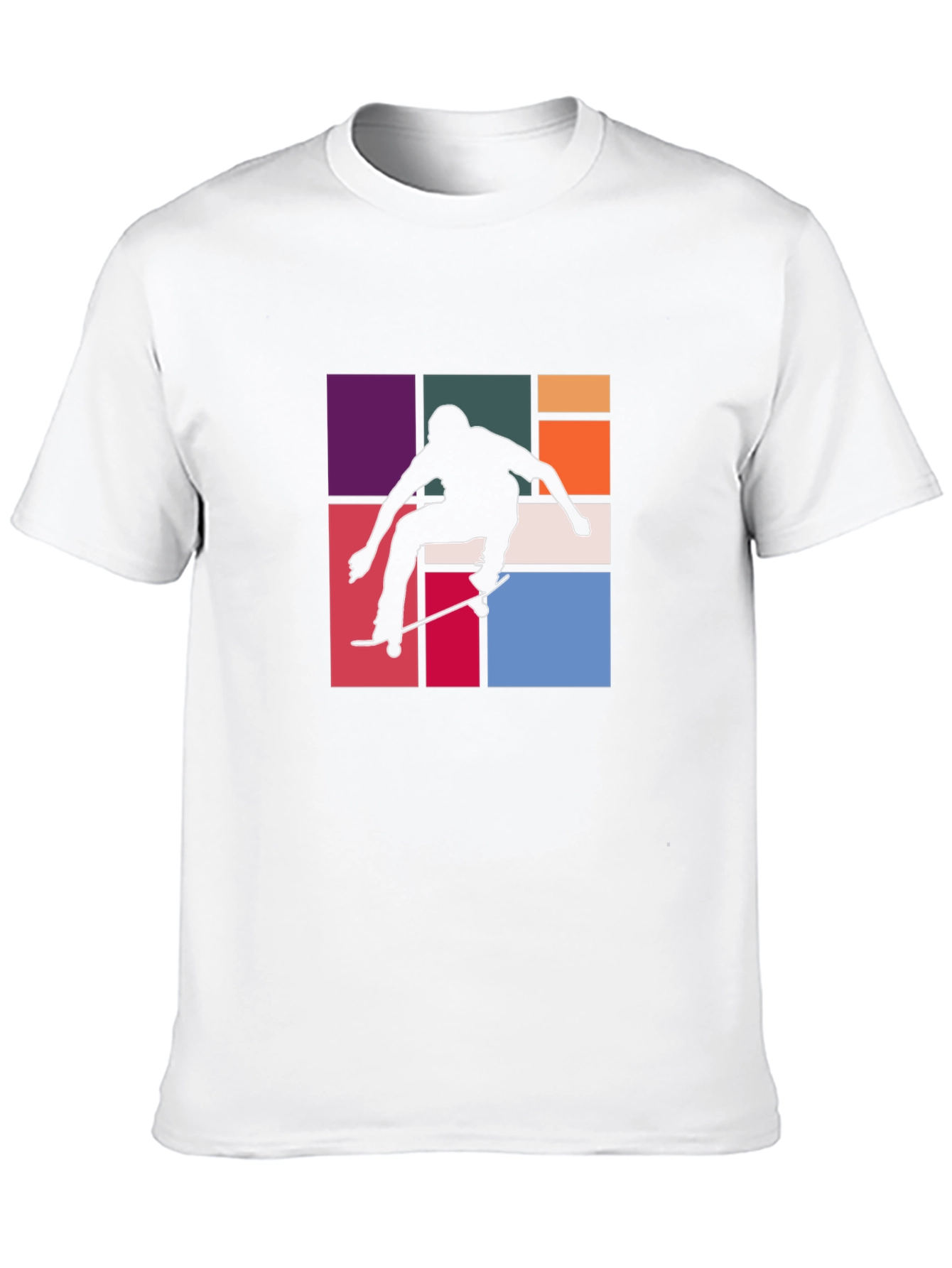 Skateboarding Graphic Tee - Cool Retro Design