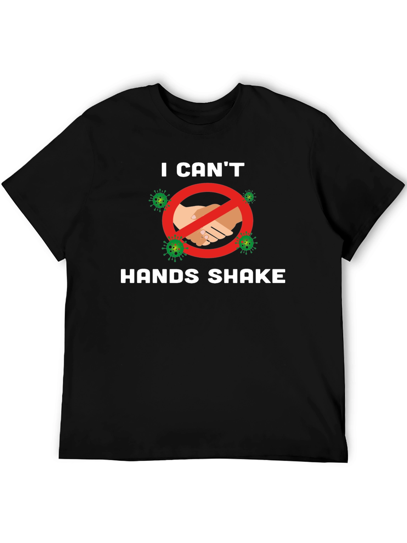 No Handshake T-Shirt: Stay Safe & Stylish!