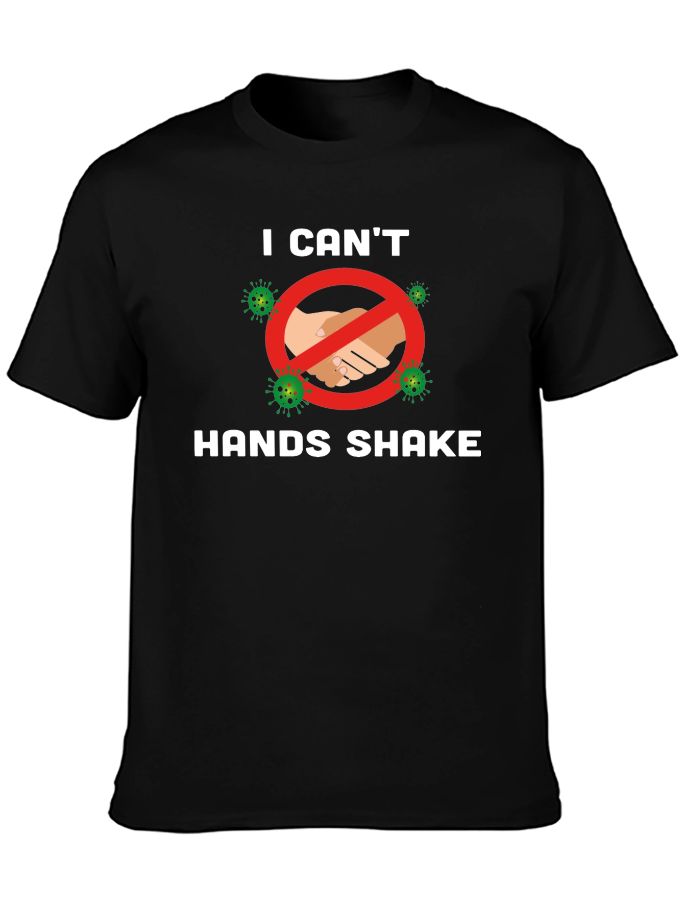 No Handshake T-Shirt: Stay Safe & Stylish!
