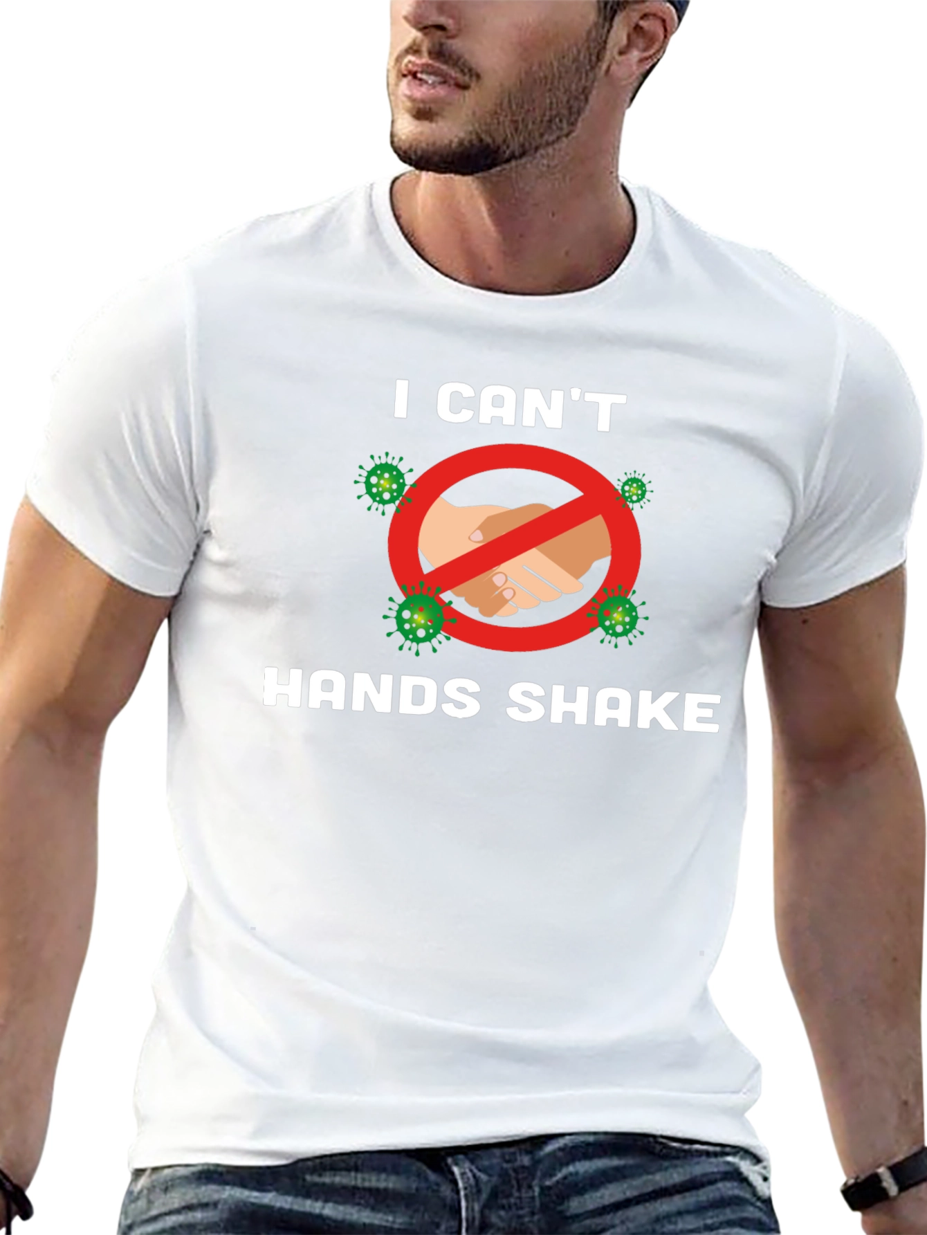 No Handshake T-Shirt: Stay Safe & Stylish!