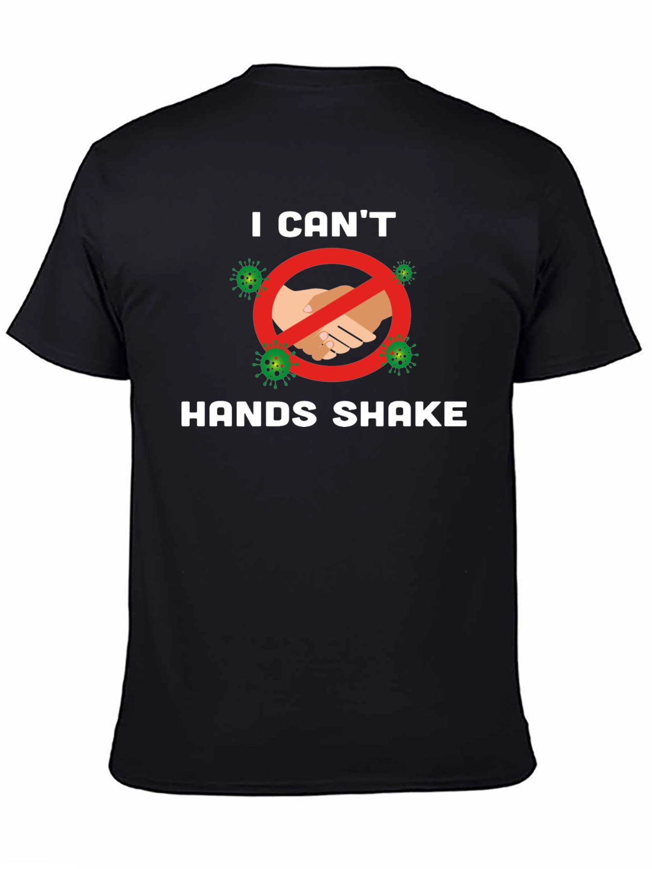 No Handshake T-Shirt: Stay Safe & Stylish!