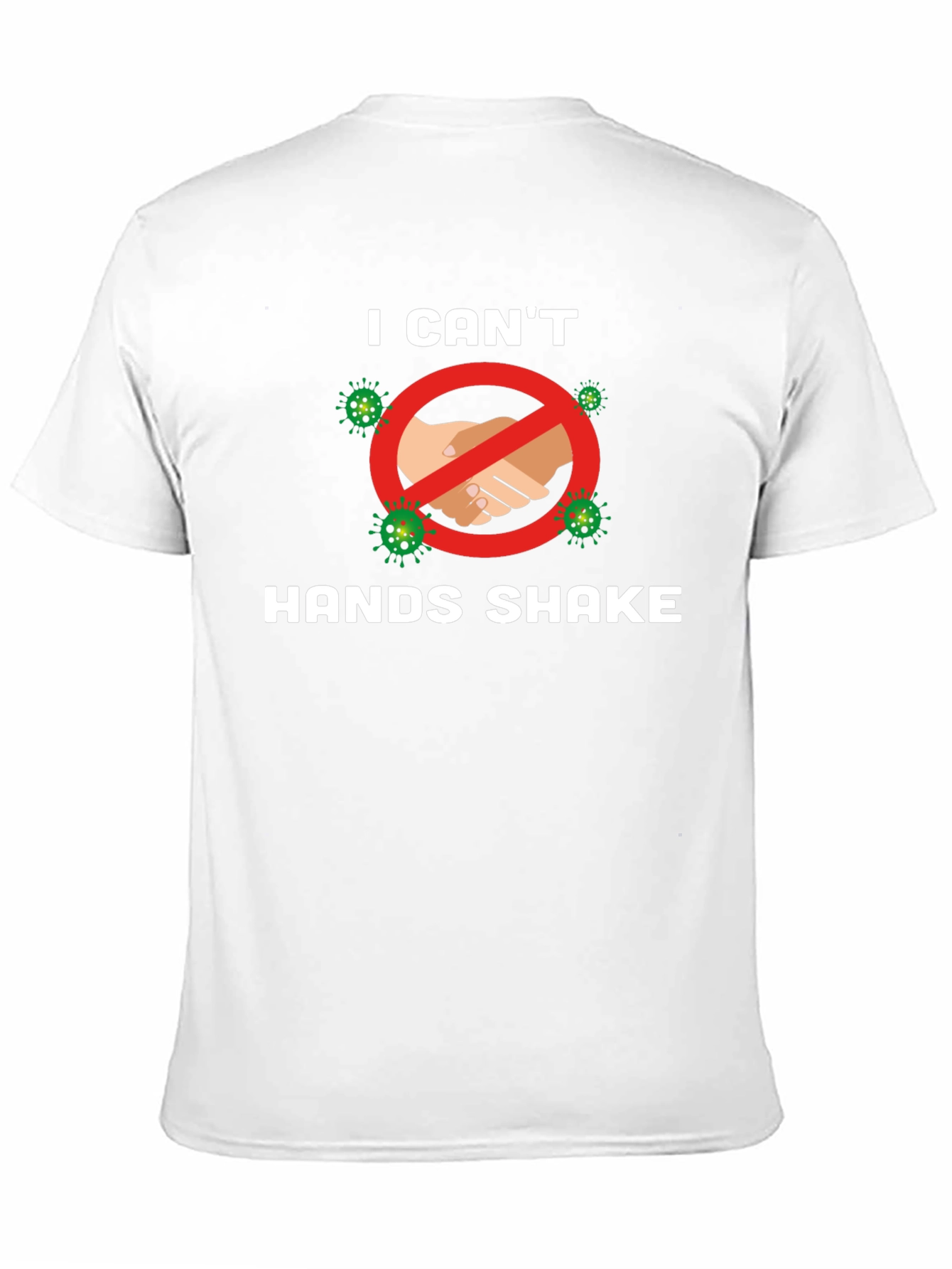 No Handshake T-Shirt: Stay Safe & Stylish!