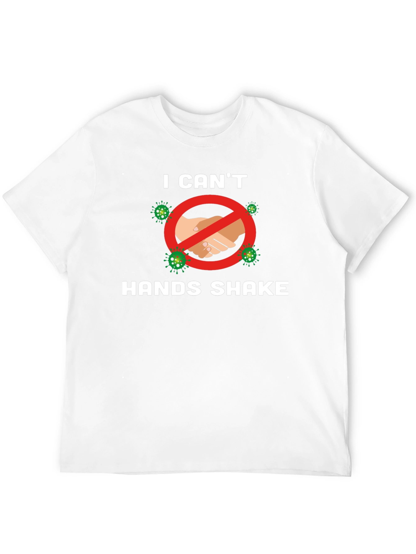 No Handshake T-Shirt: Stay Safe & Stylish!